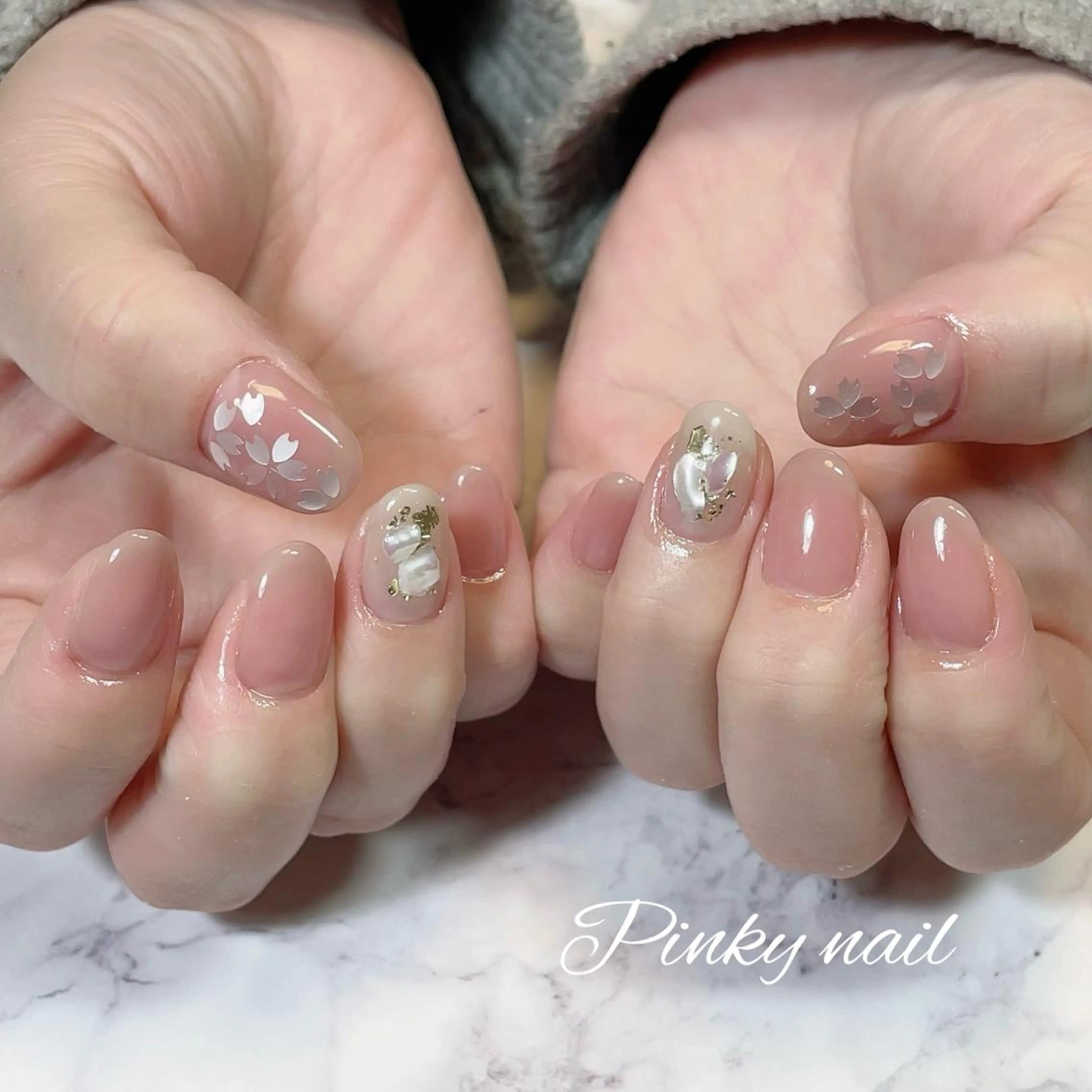 ネイル ワンカラーネイル 高野 祐紀のネイルデザイン