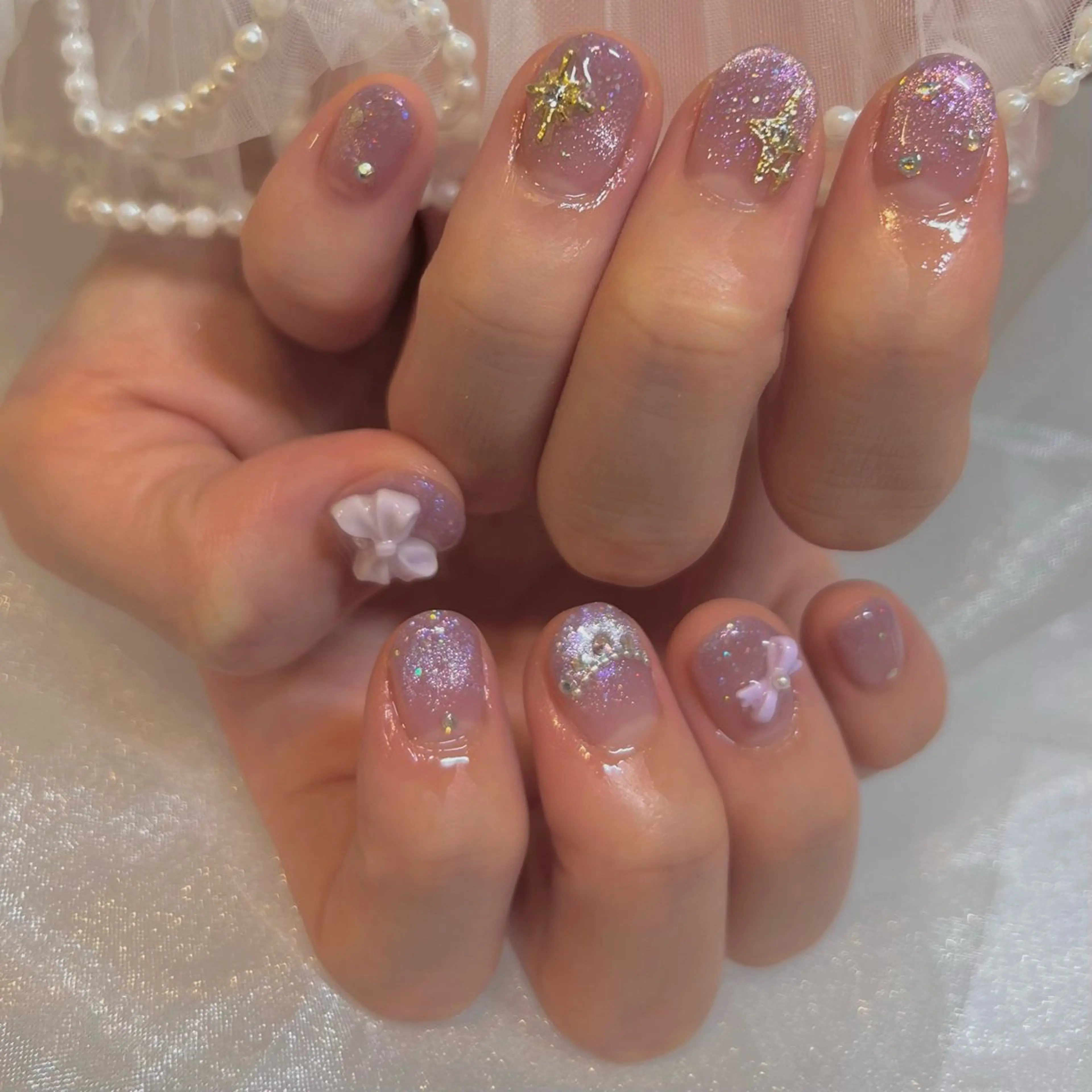 ネイル グラデーション ハンドネイル ＬａＬｕｎａ🌙 natsukiのネイルデザイン