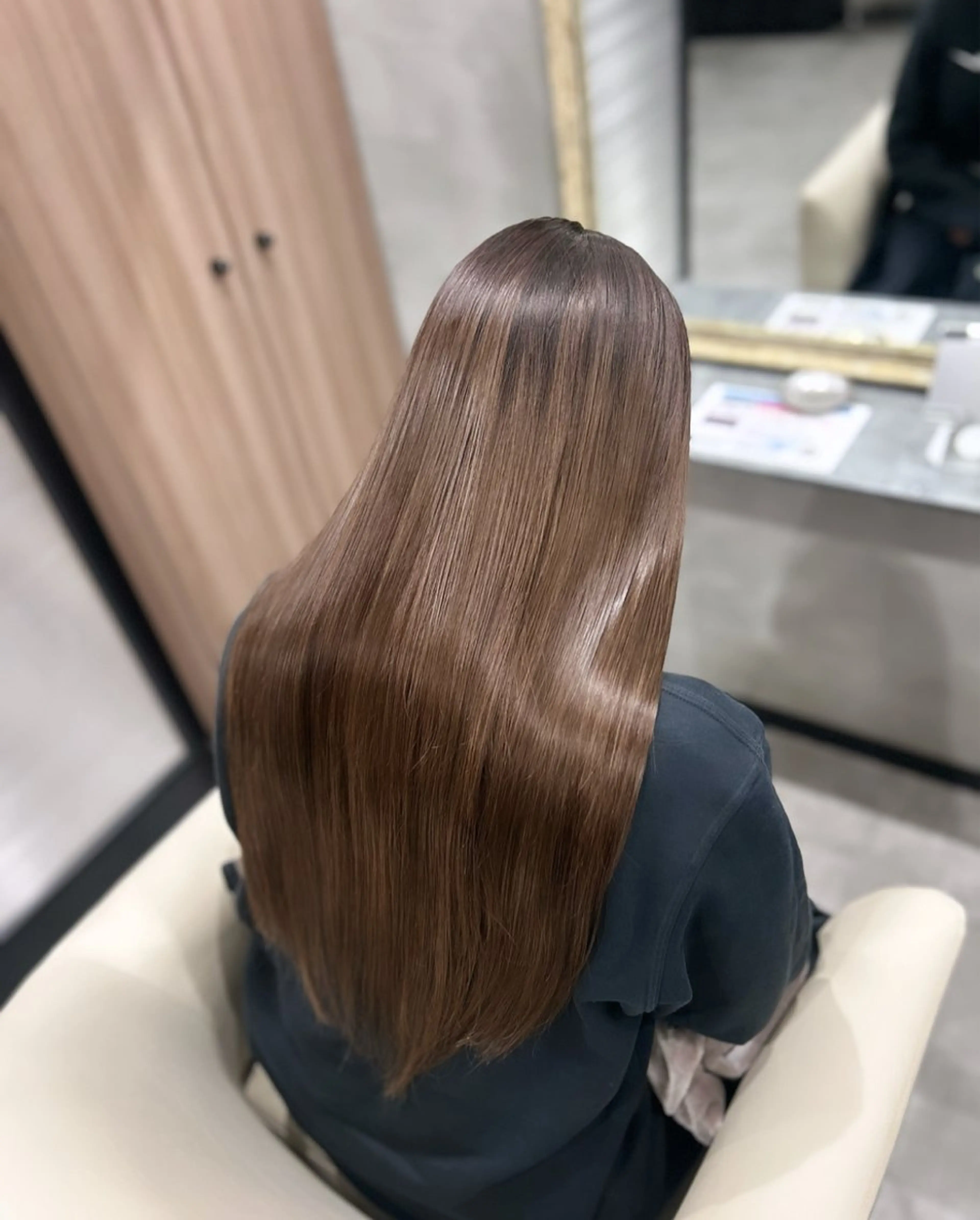 【ミニモ限定クーポン💕】カット+髪質改善ストレート25300円→ 22000円の写真