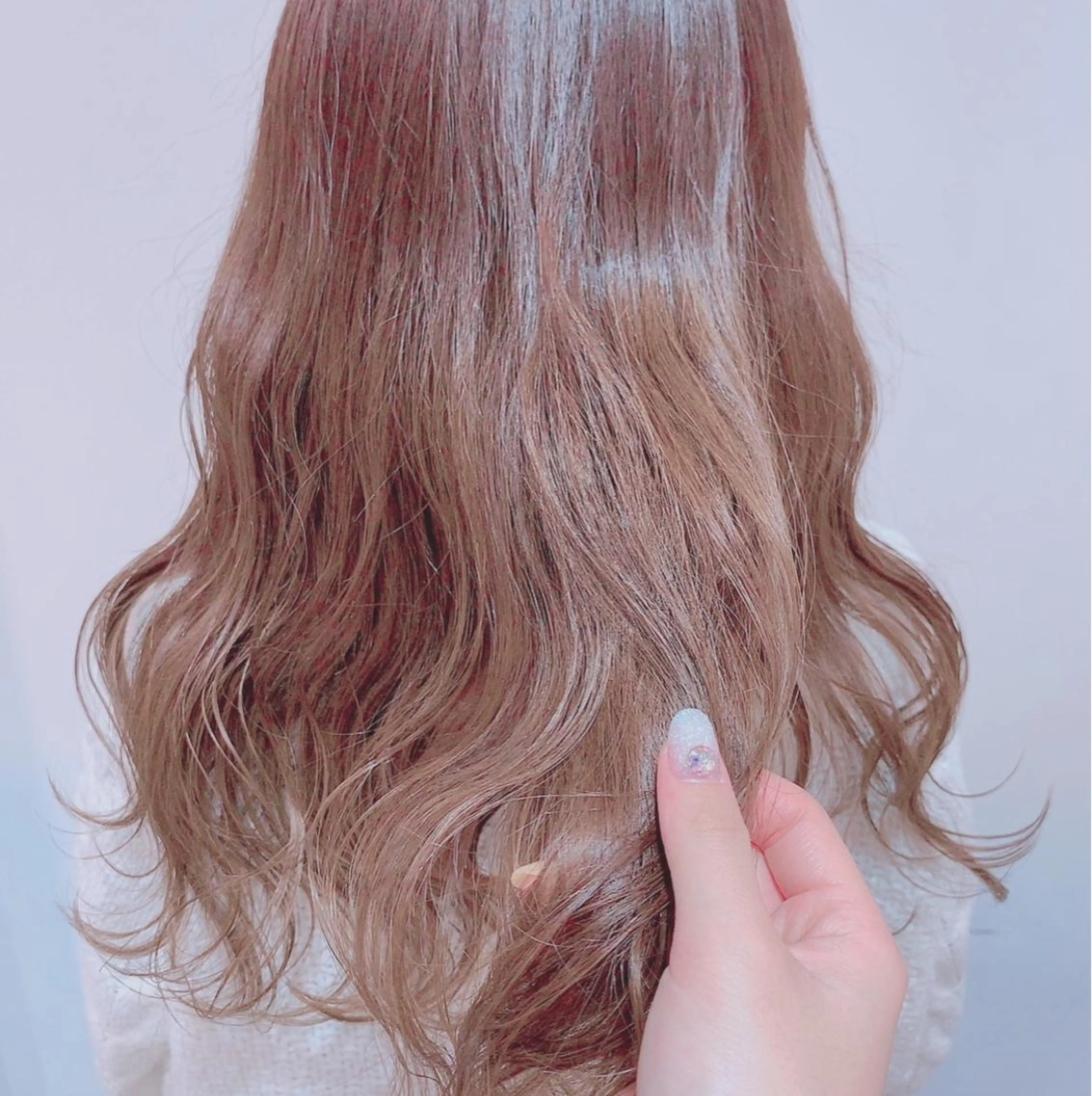 💫ミニモ限定特別価格💫👒ブリーチなしのダブルカラー + カット + モルティナスチームtrの写真