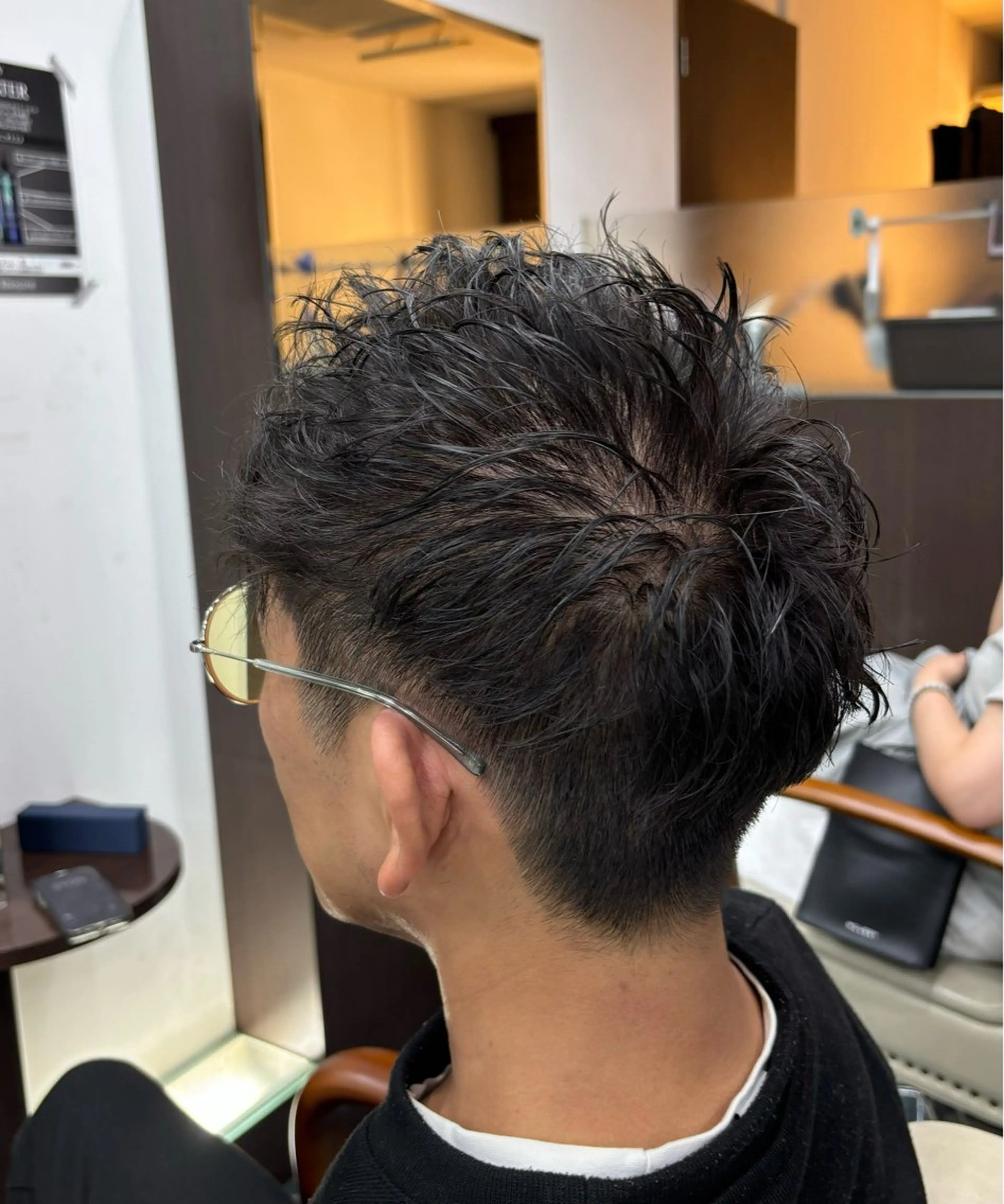 パーマ メンズ ガレリアサーラ所属・た かのヘアスタイル