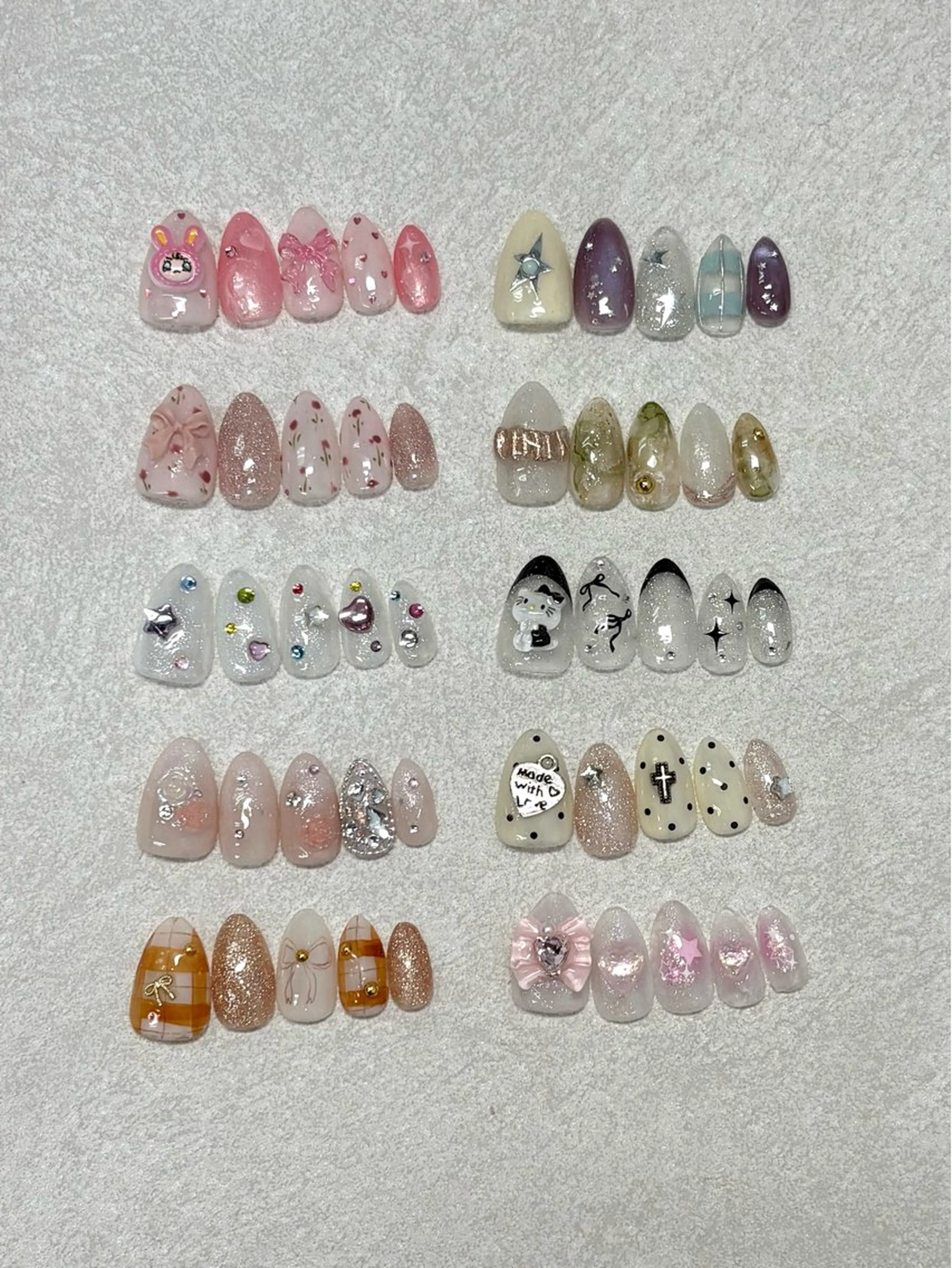 ネイル ハンドネイル フットネイル Nailsalon mui.所属・中家 亜紗子のネイルデザイン