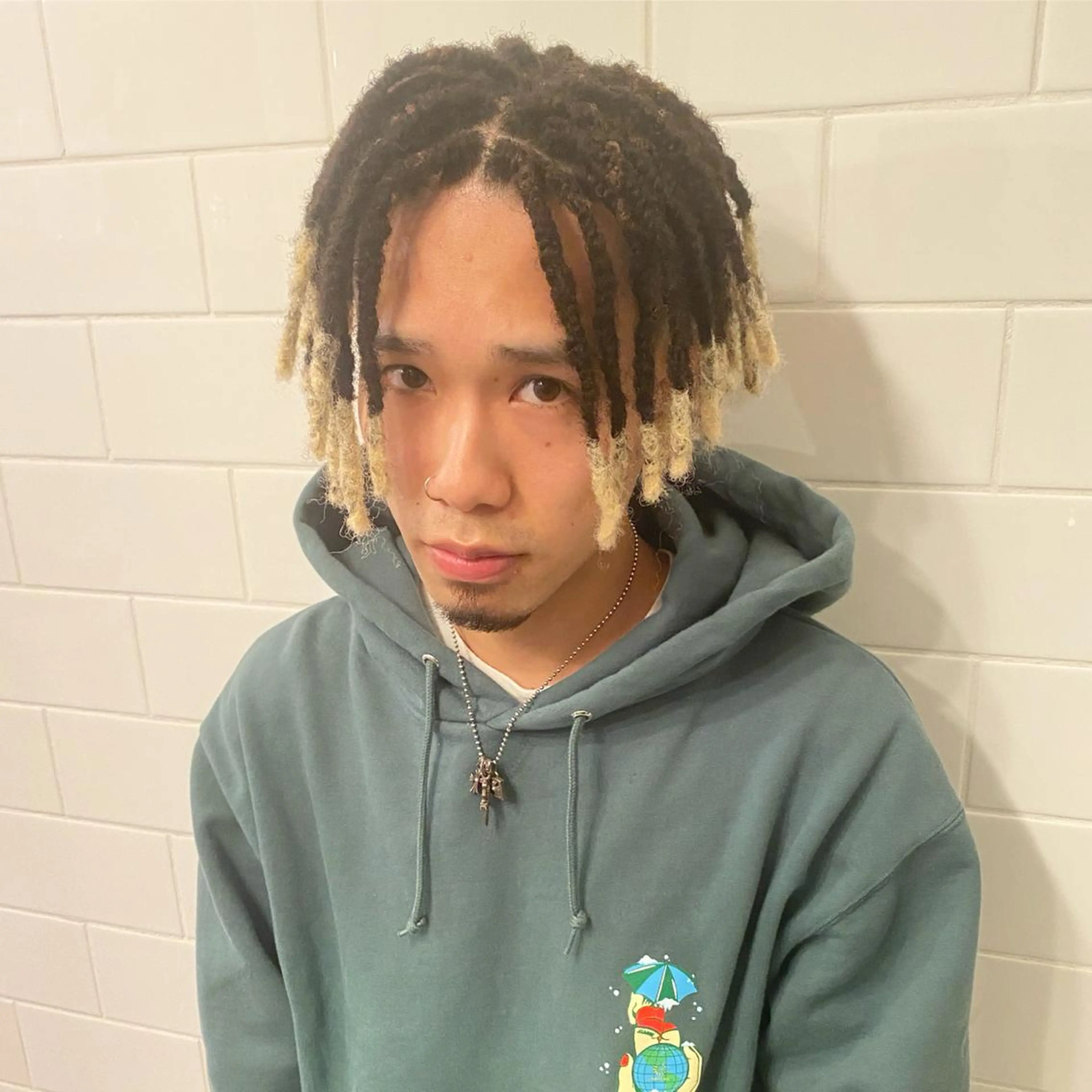 ミディアム カラー パーマ ヘアアレンジ メンズ キッズ ネイル マツエク・マツパ 中元 淳のヘアスタイル