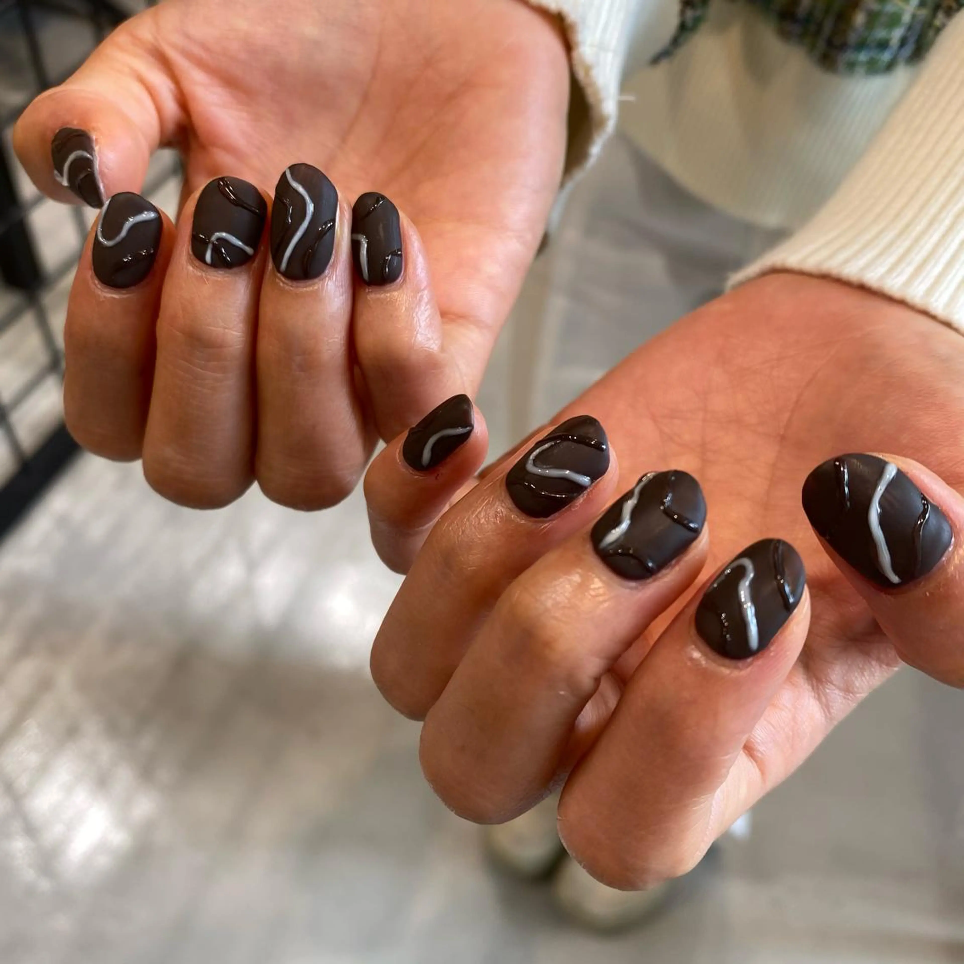 ネイル 平野葵🎀 hair/nailのネイルデザイン