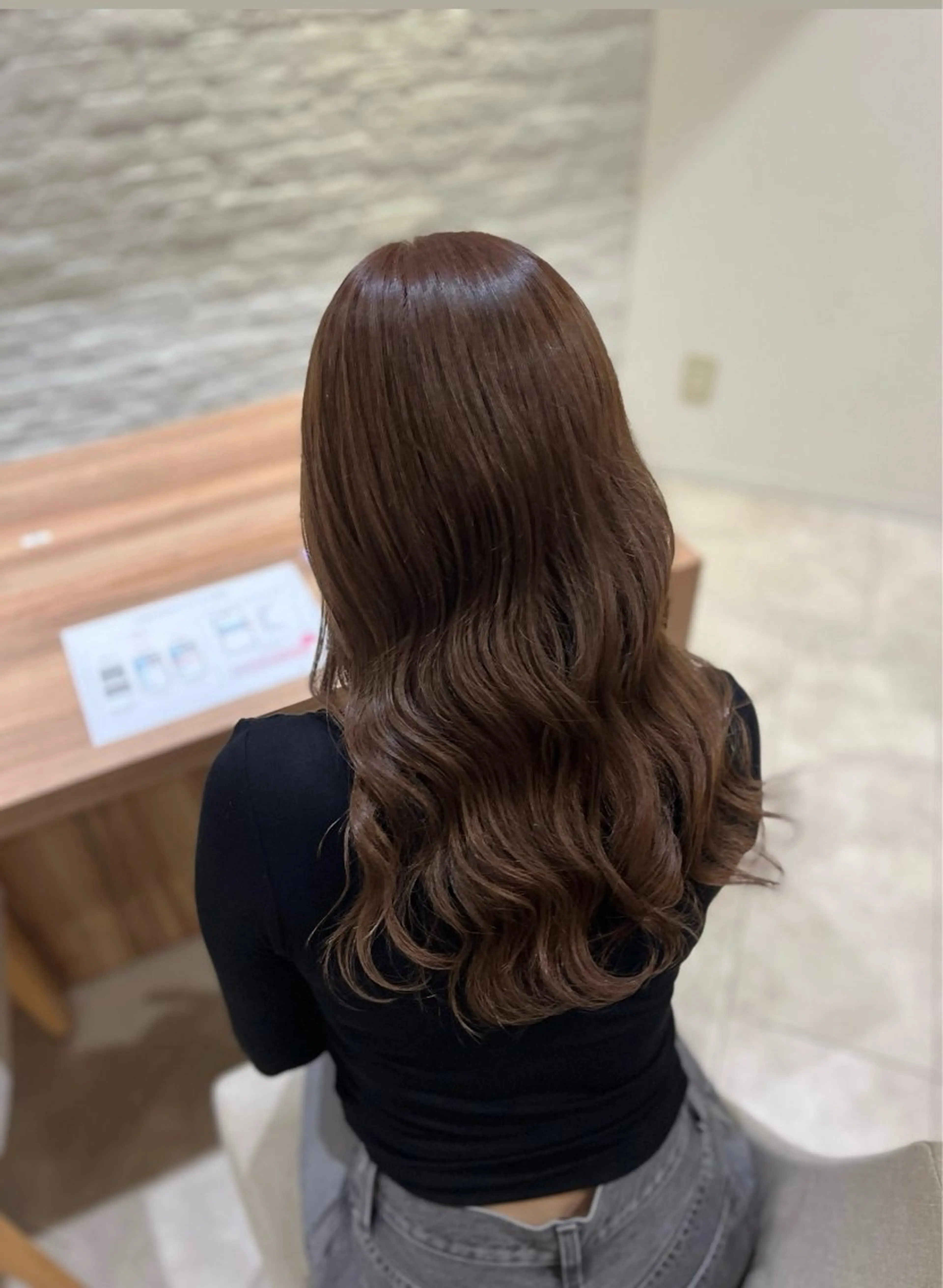 ロング 田中 美優のヘアスタイル