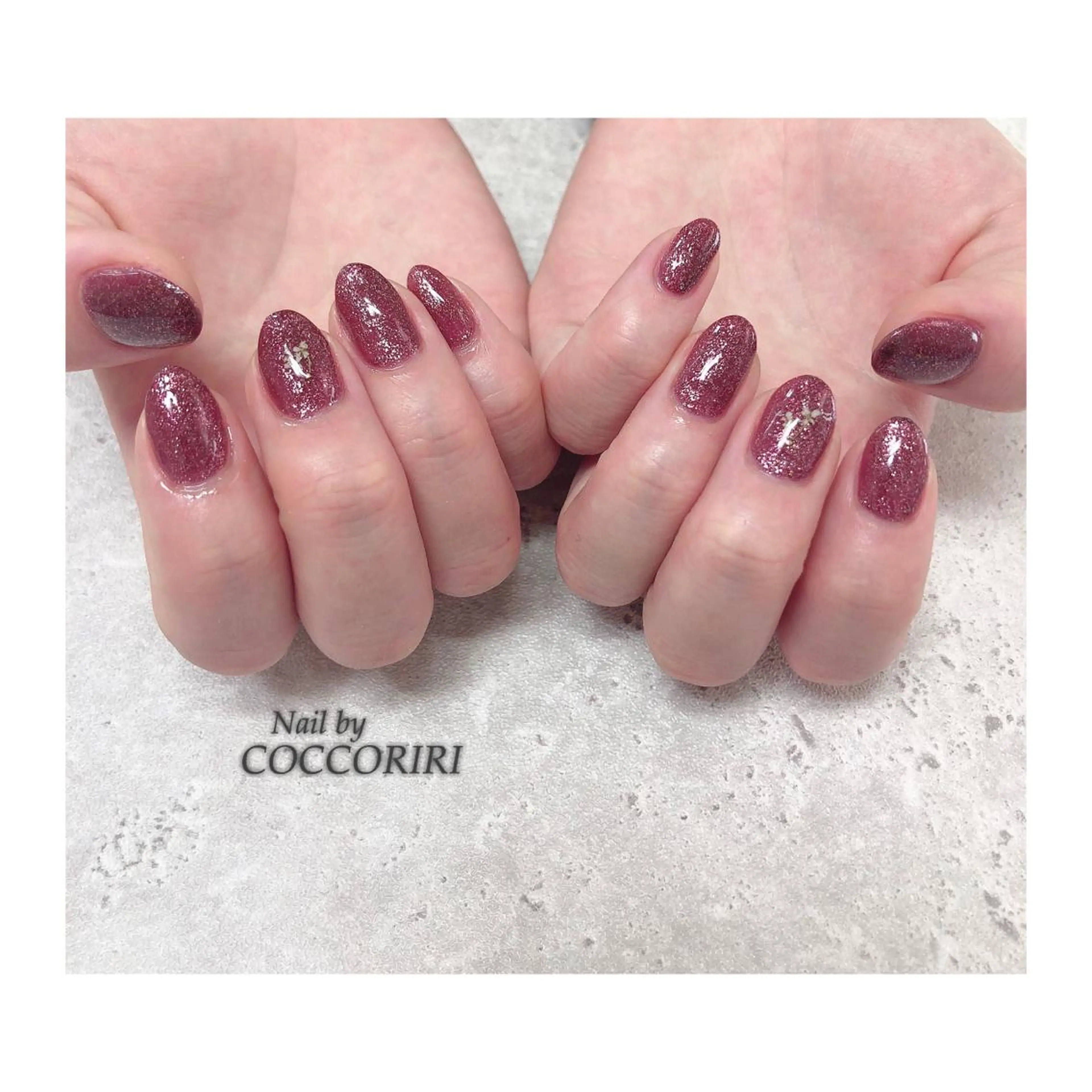 ネイル アートネイル グリーン 大理石ネイル(マーブル) ミラーネイル ニュアンスネイル ensowa✱laf NAILのネイルデザイン