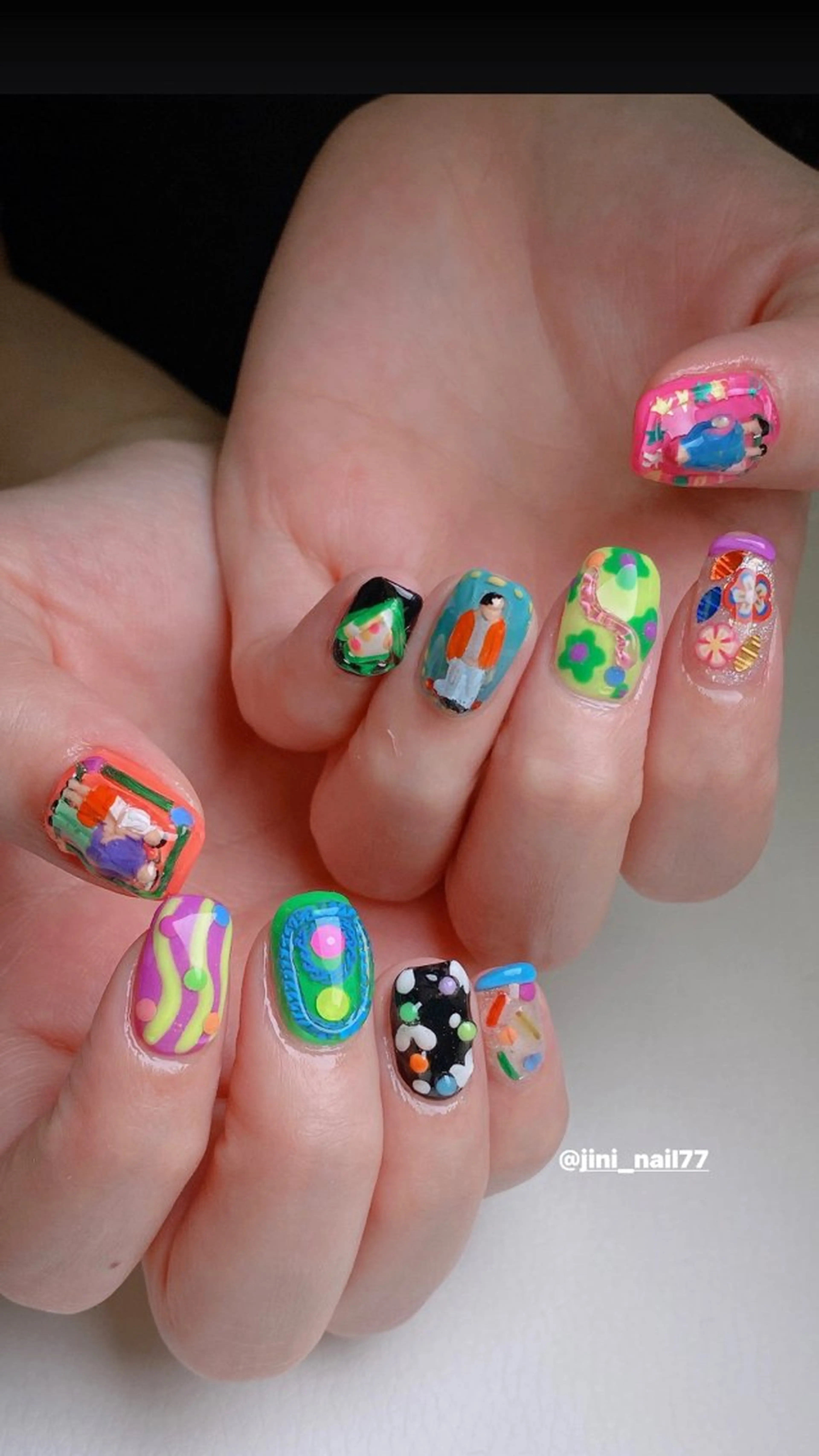 ネイル JINI NAIL所属・ジニ ネイルのネイルデザイン