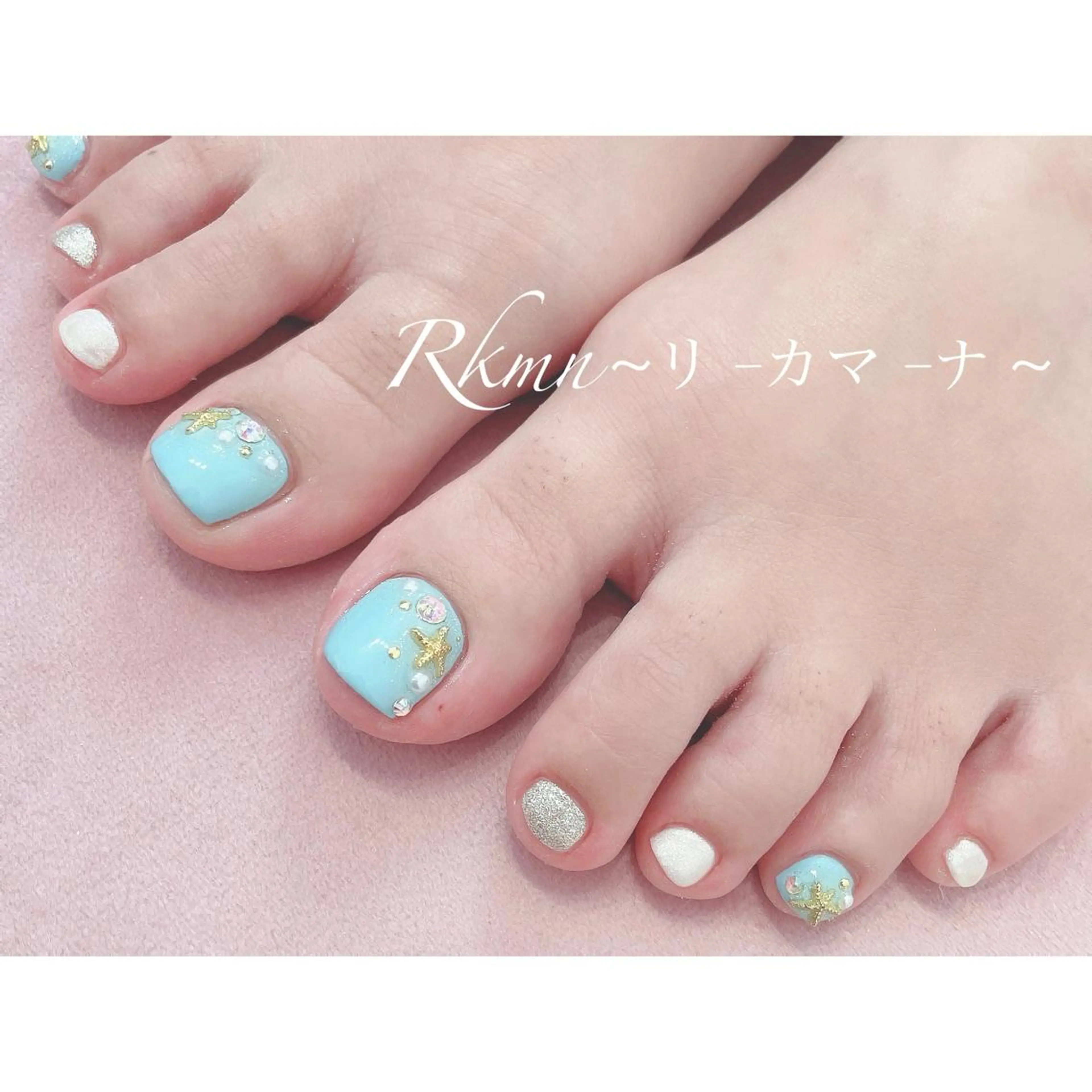 ネイル アートネイル フレンチネイル ジェルネイル グラデーション シンプルネイル ハンドネイル フットネイル ハンドケア Rkmn ~リ-カマ-ナ~のネイルデザイン