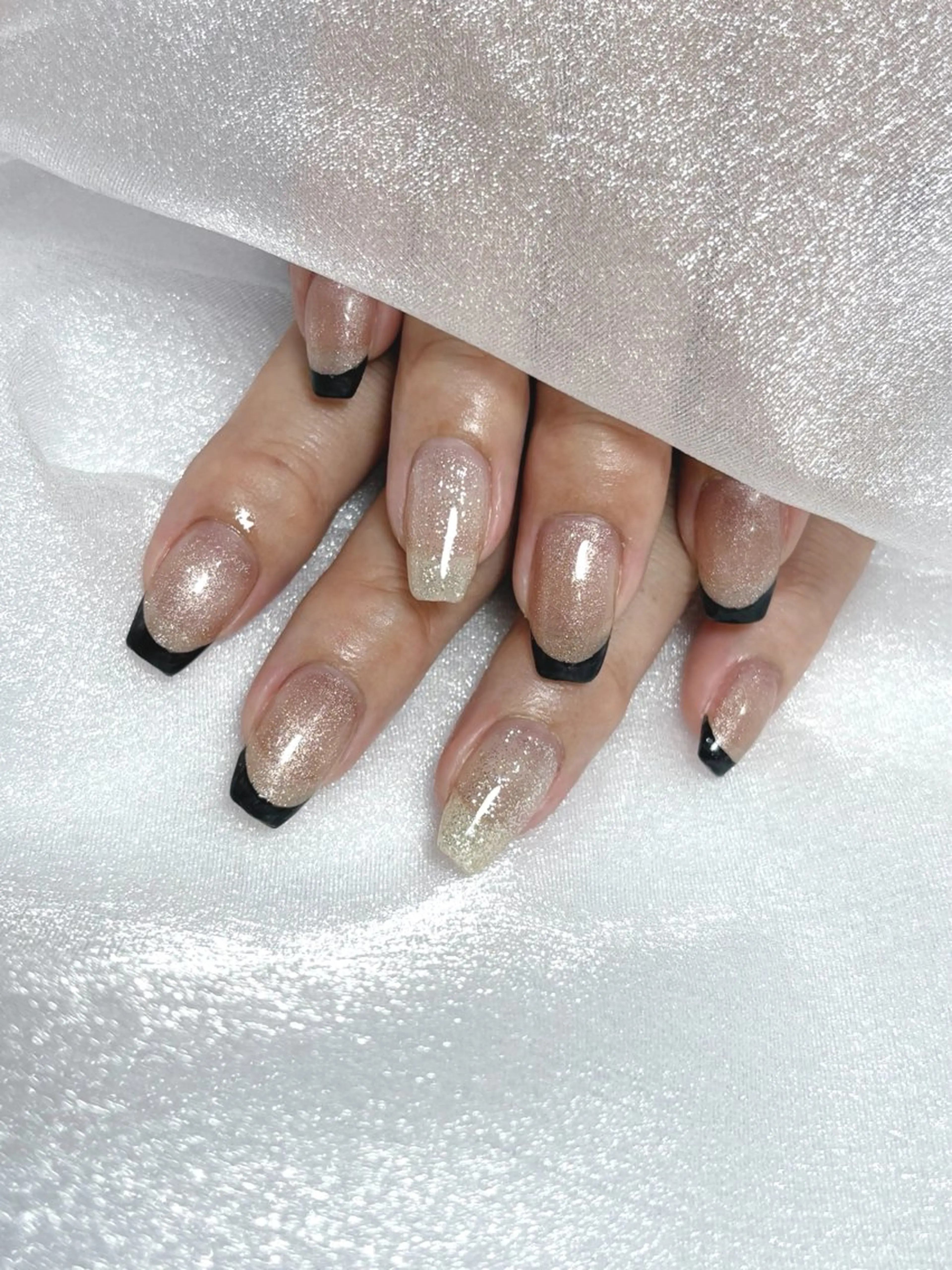 ネイル フレンチネイル ハンドネイル Toujours nail所属・Toujours / nanaのネイルデザイン