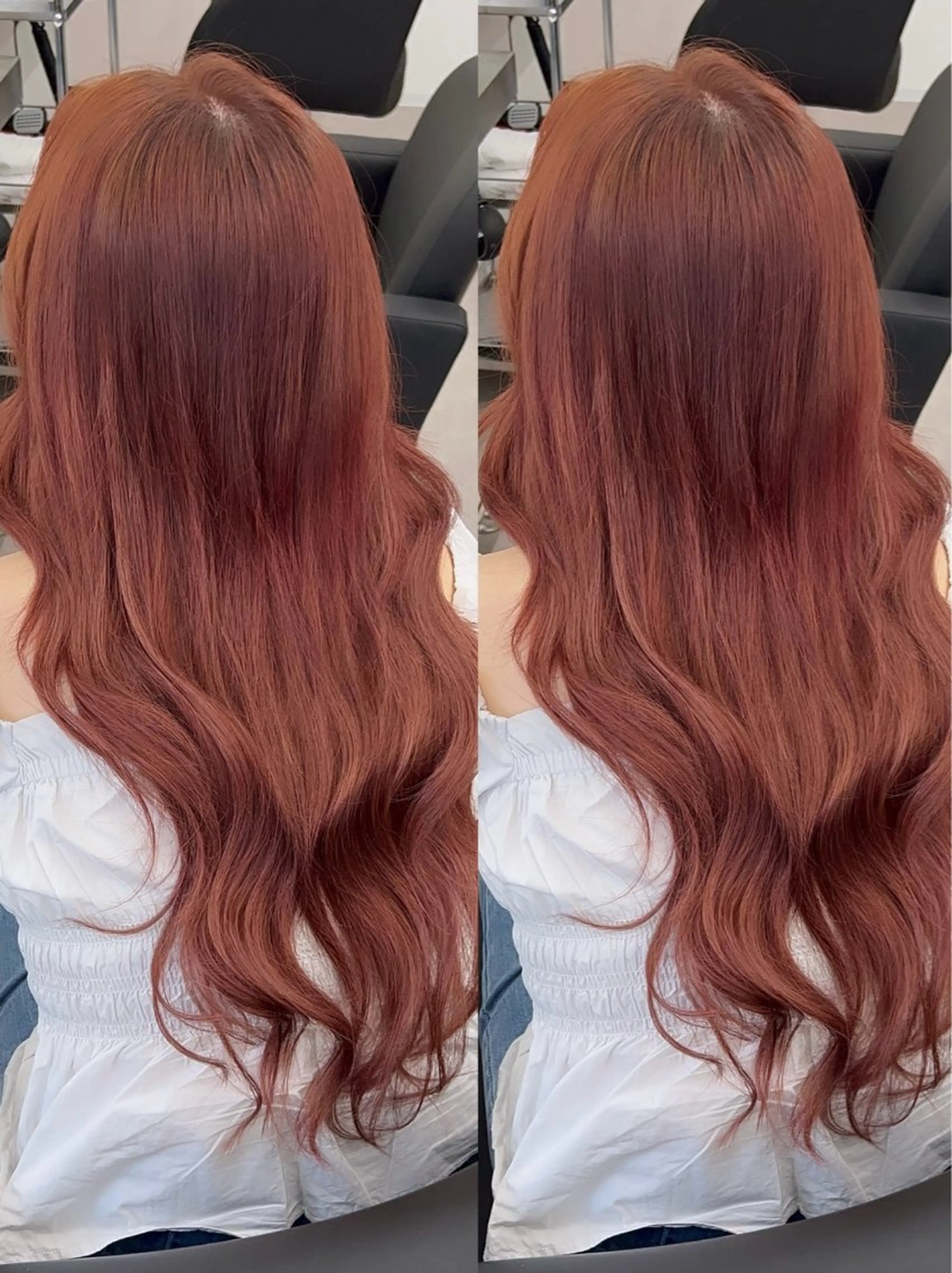 【２回目以降】カット＋カラー＋最高級人毛100%シールエクステ60本💕の写真