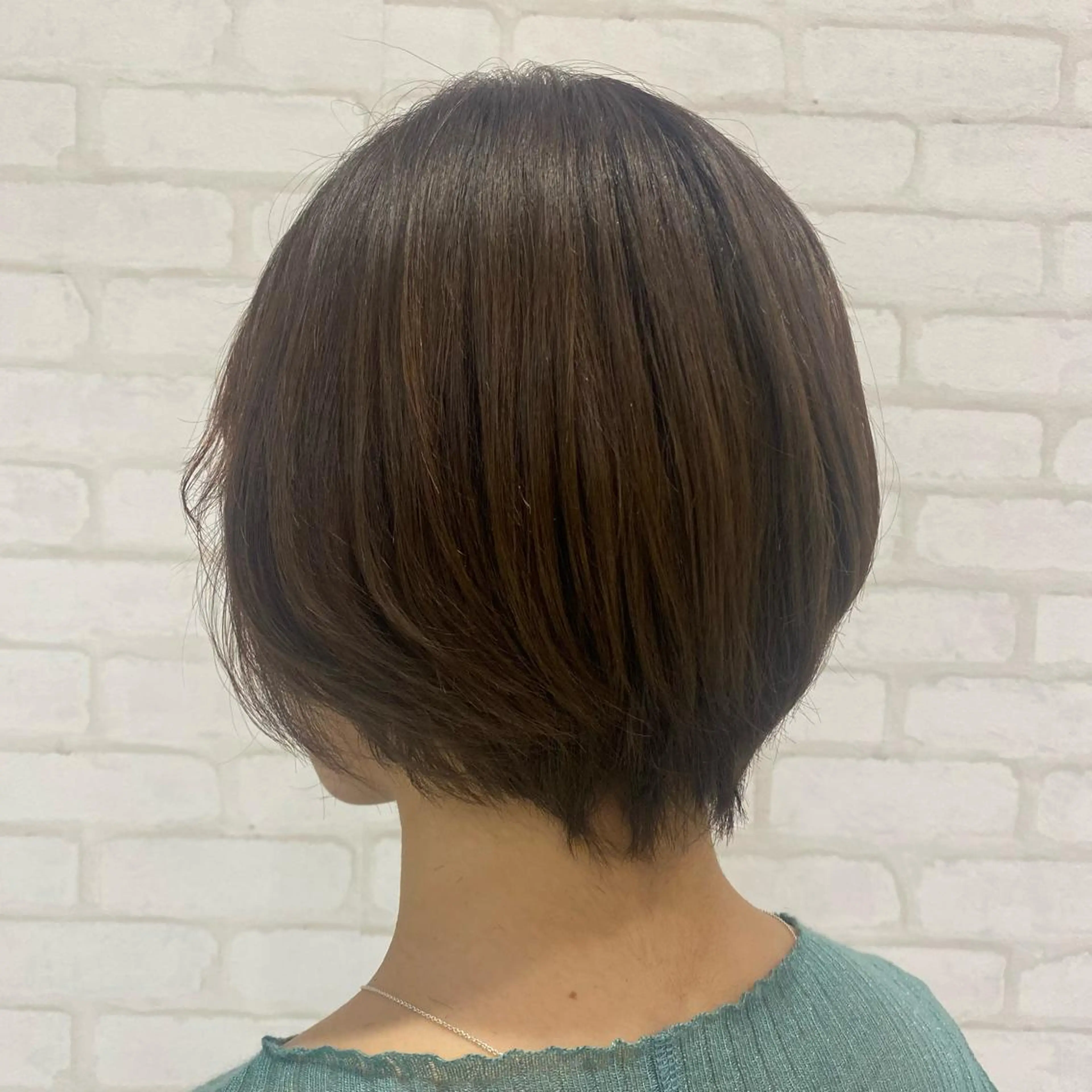 ショート カラー パーマ ノンダメージサロンBonheur銀座並木通り店所属・ULTOWA/銀座 ERIのヘアスタイル