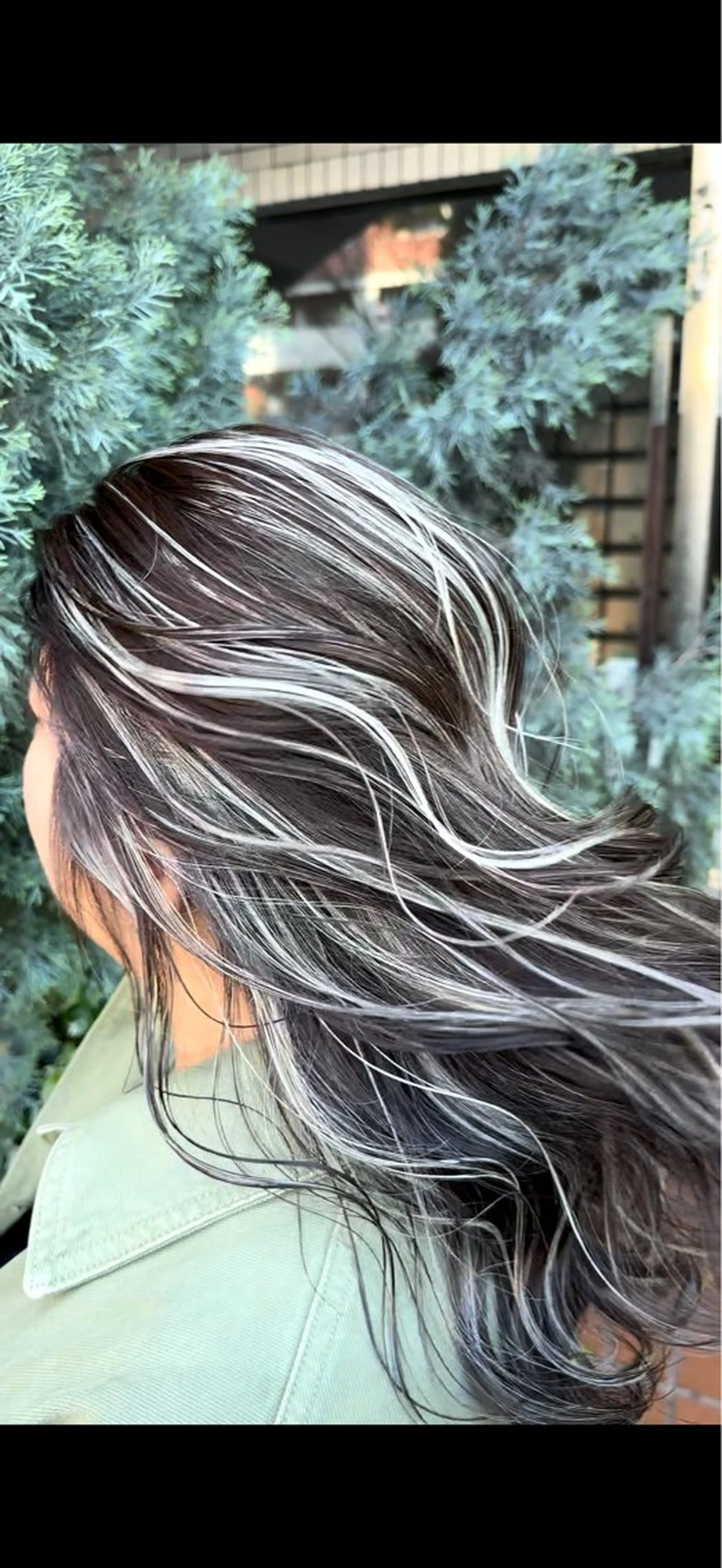 ロング カラー ハイライトカラー 3Dハイライト ハイライト ヘアカラー トリートメント Cure2所属・🌈白いハイライト 🌈 🐶ノザワ🐶のヘアスタイル