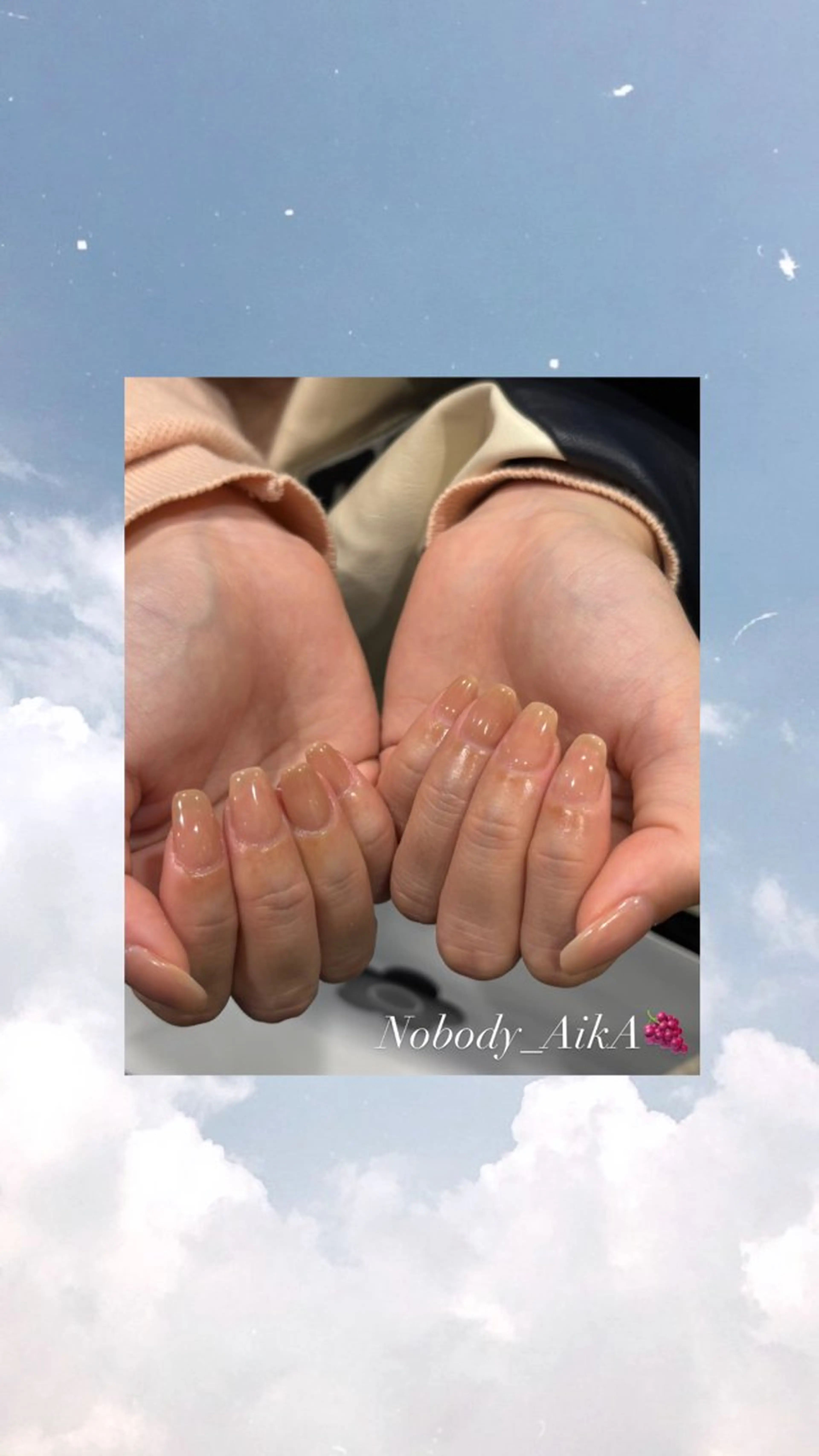 ネイル オフィスネイル ハンドネイル Nobody_ AikAのネイルデザイン