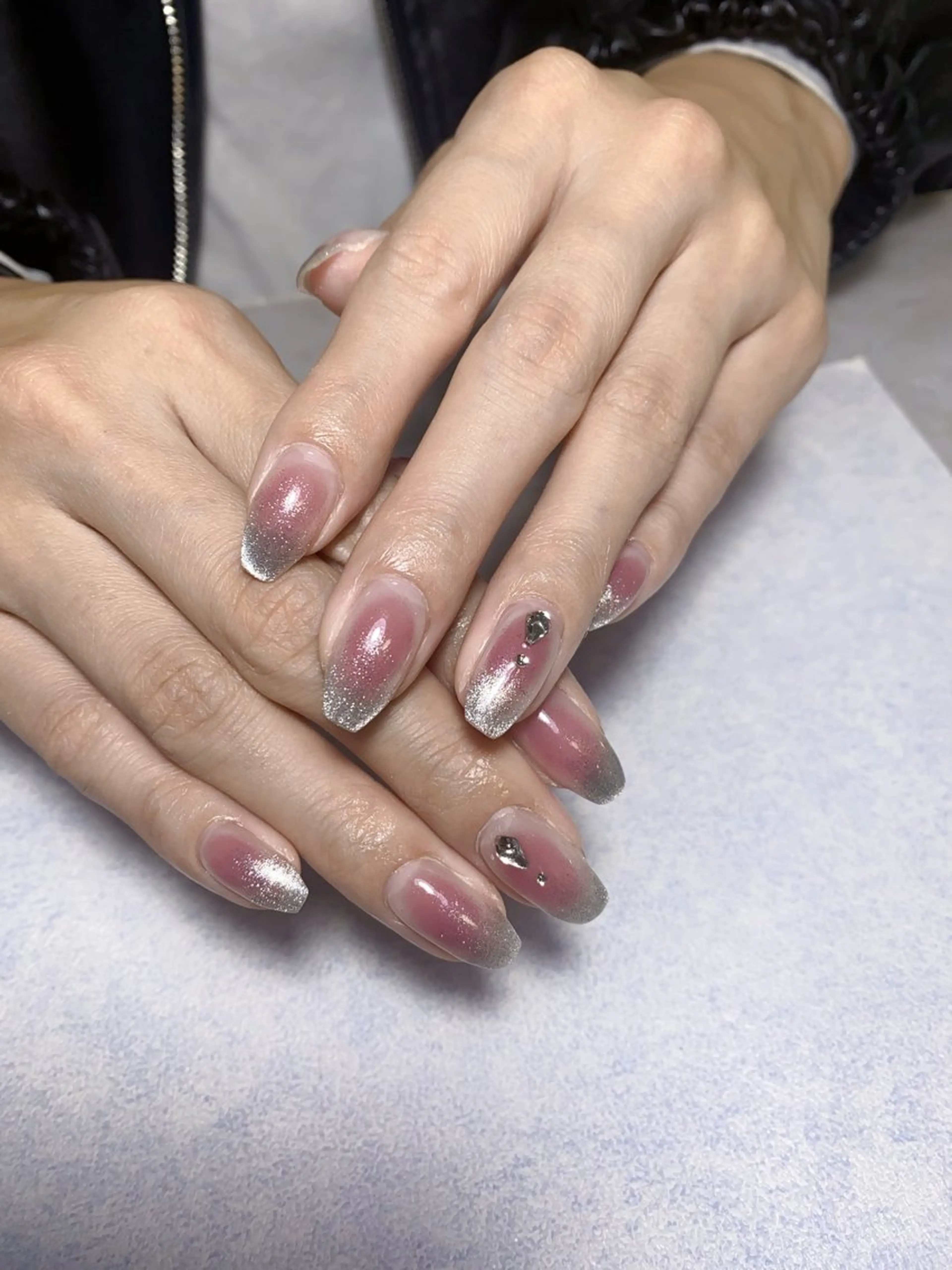 ネイル アートネイル フレンチネイル ジェルネイル グラデーション 韓国ネイル Nail Salon kihi大塚店のネイルデザイン