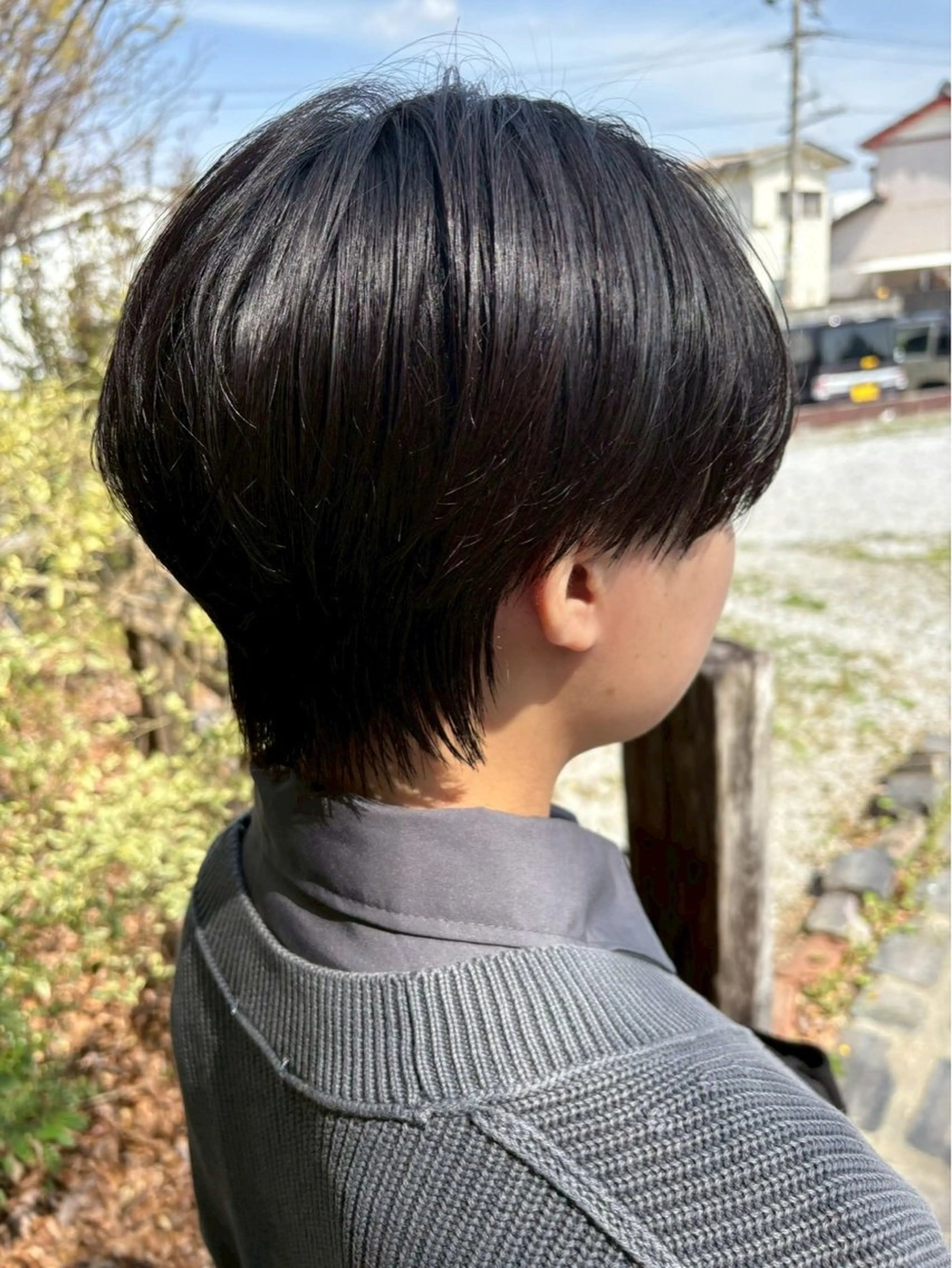 ショート ルプラボウ/ぴーす/ 縮毛矯正のヘアスタイル