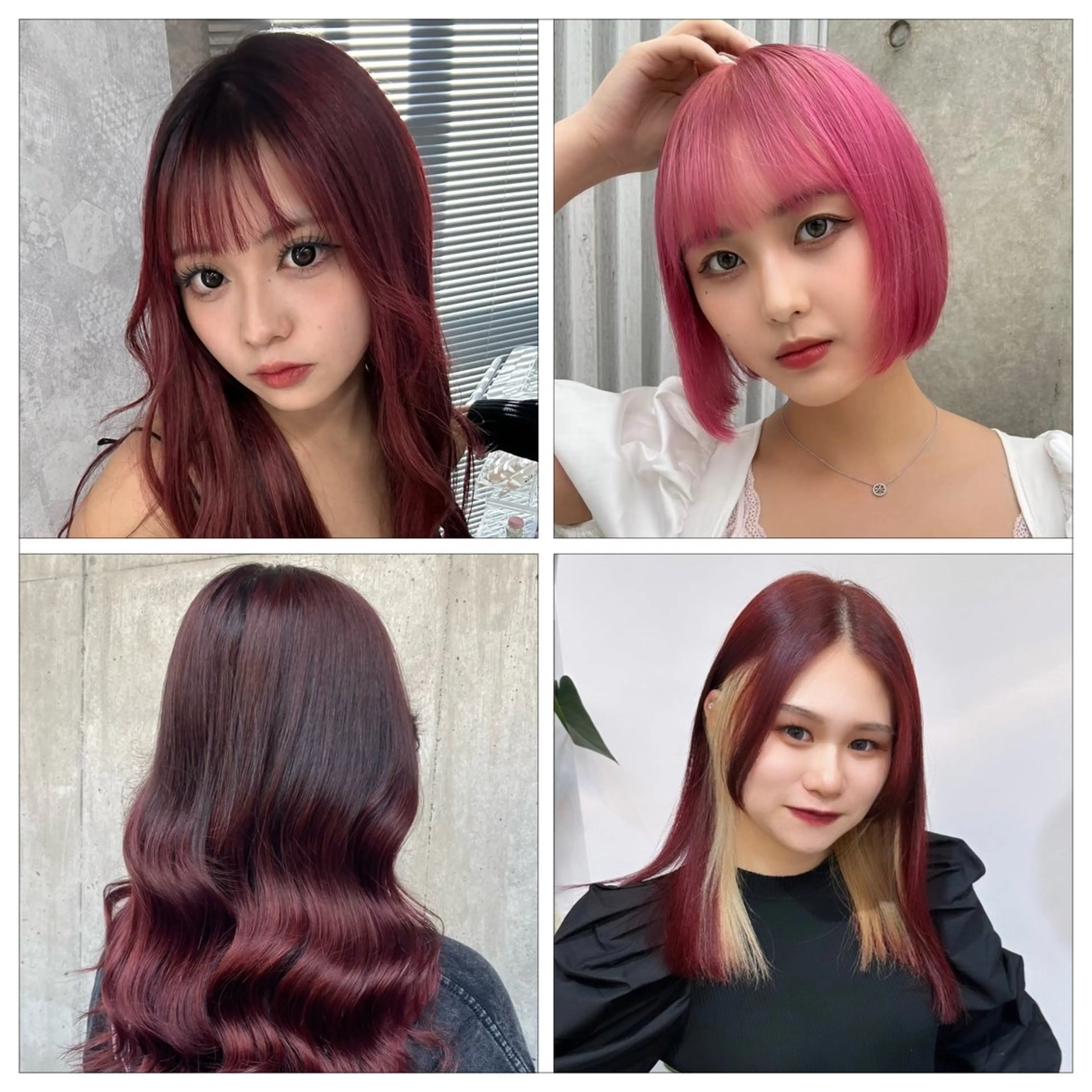 カラー 栄/デザイン/ ブリーチ/琉輝のヘアスタイル