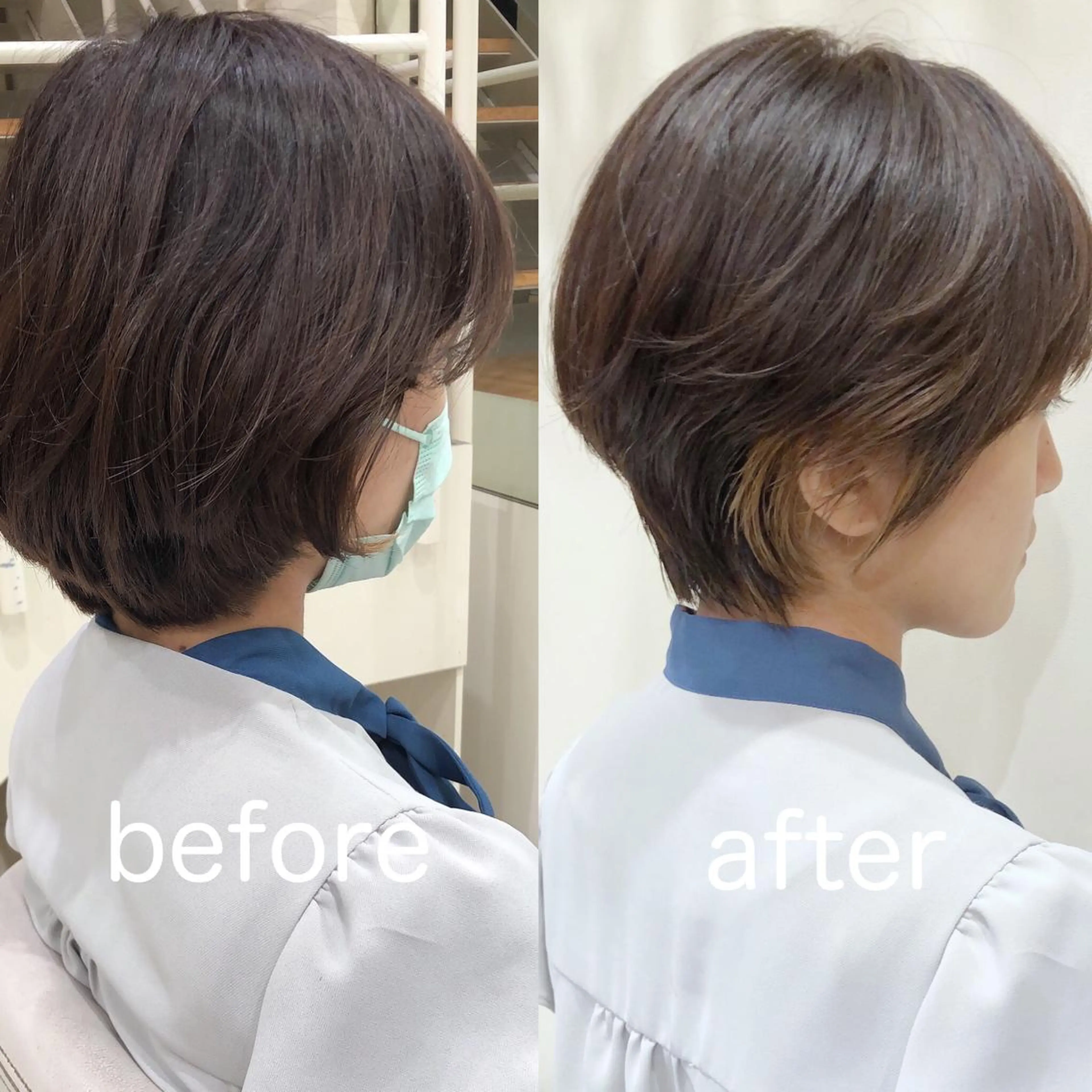 ショート ショートヘア 安藤 明日翔のヘアスタイル