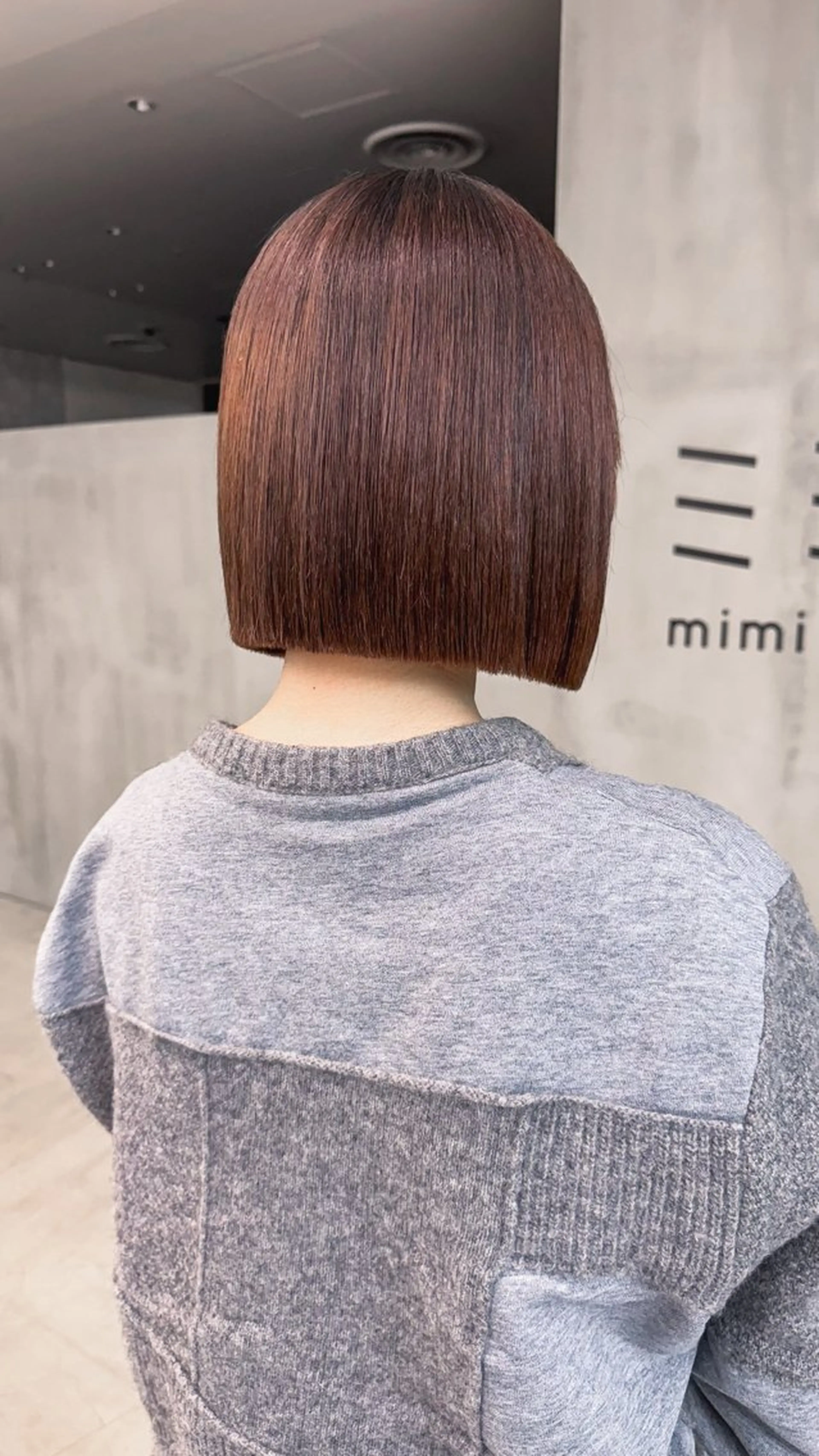 ショート ボブ トリートメント 小田 晃瑛のヘアスタイル