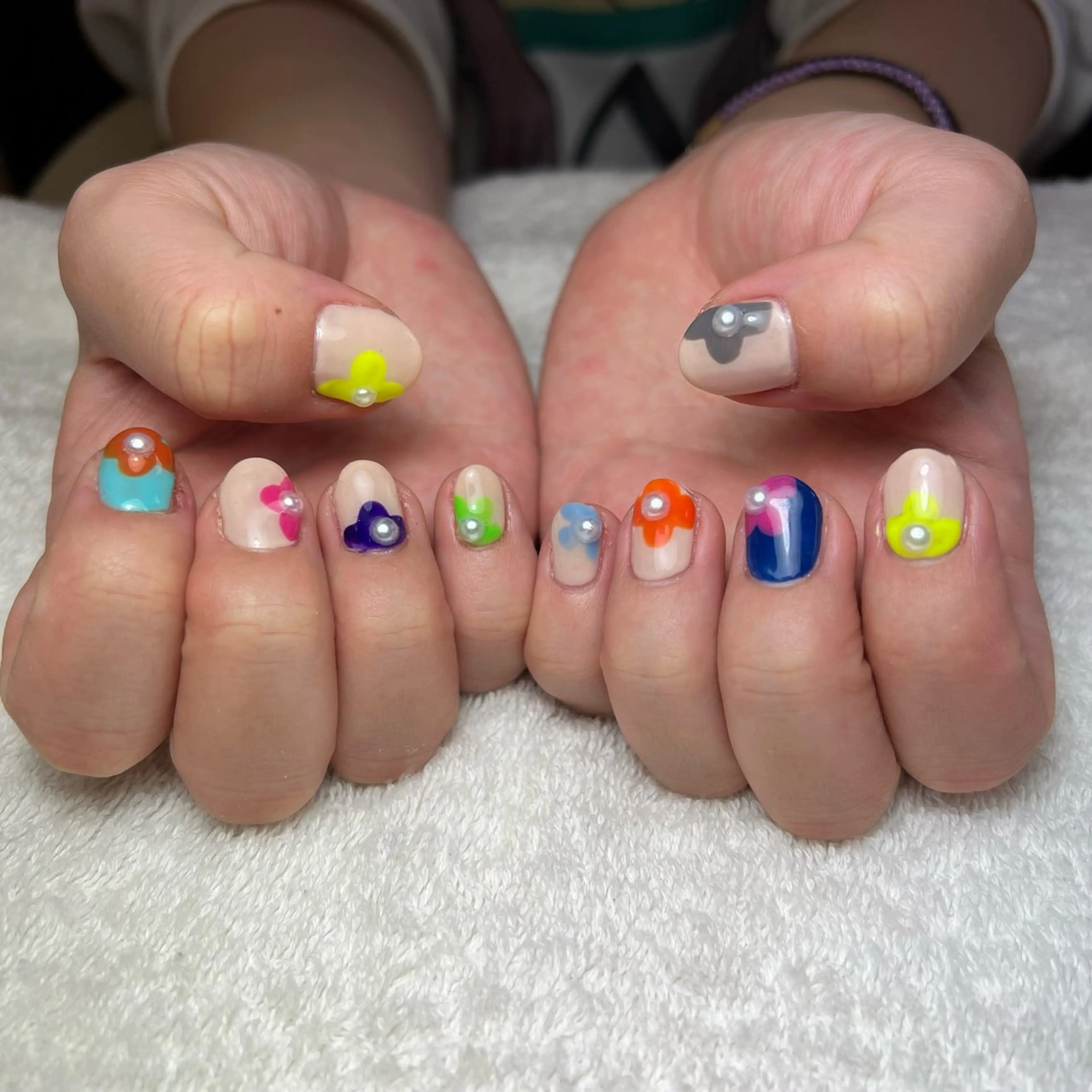 ネイル フラワーネイル 春ネイル COCO+所属・COCO +のエステ・リラクイメージ