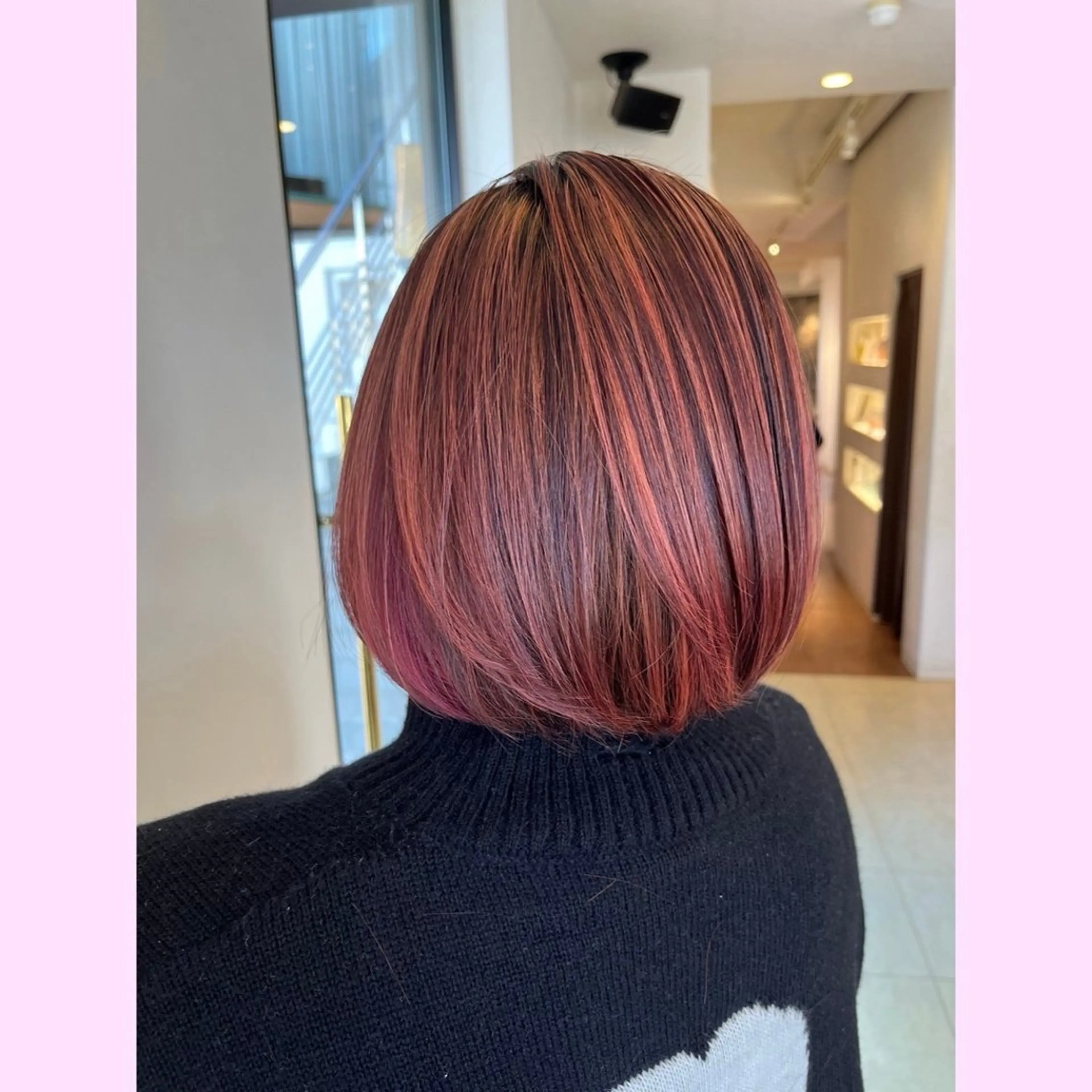 [似合わせデザインをご提案！]カット+フルハイライト+オンカラー¥21,550→¥19,550の写真