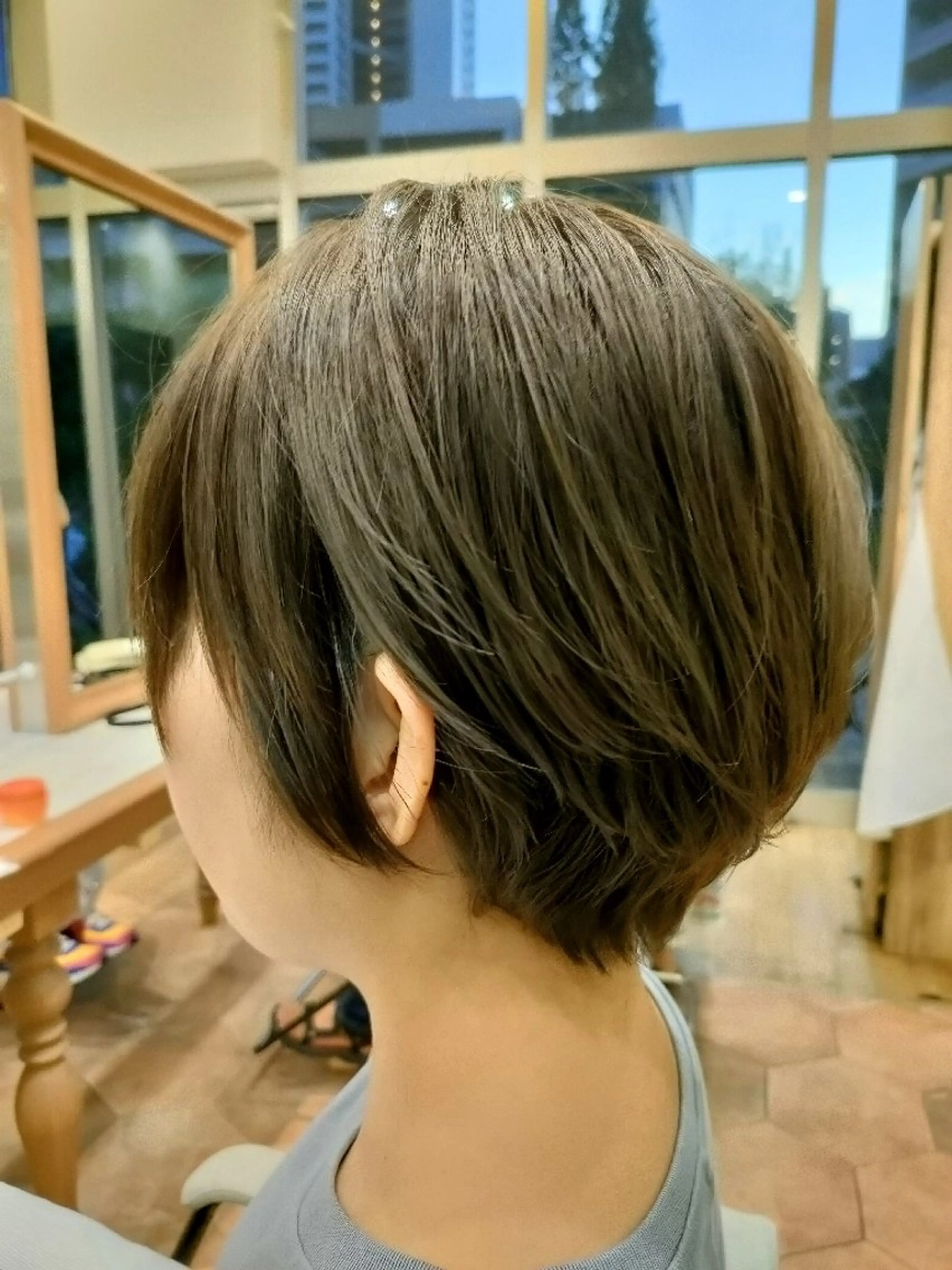 ショート 🍎オオバ アカリ🍎のヘアスタイル
