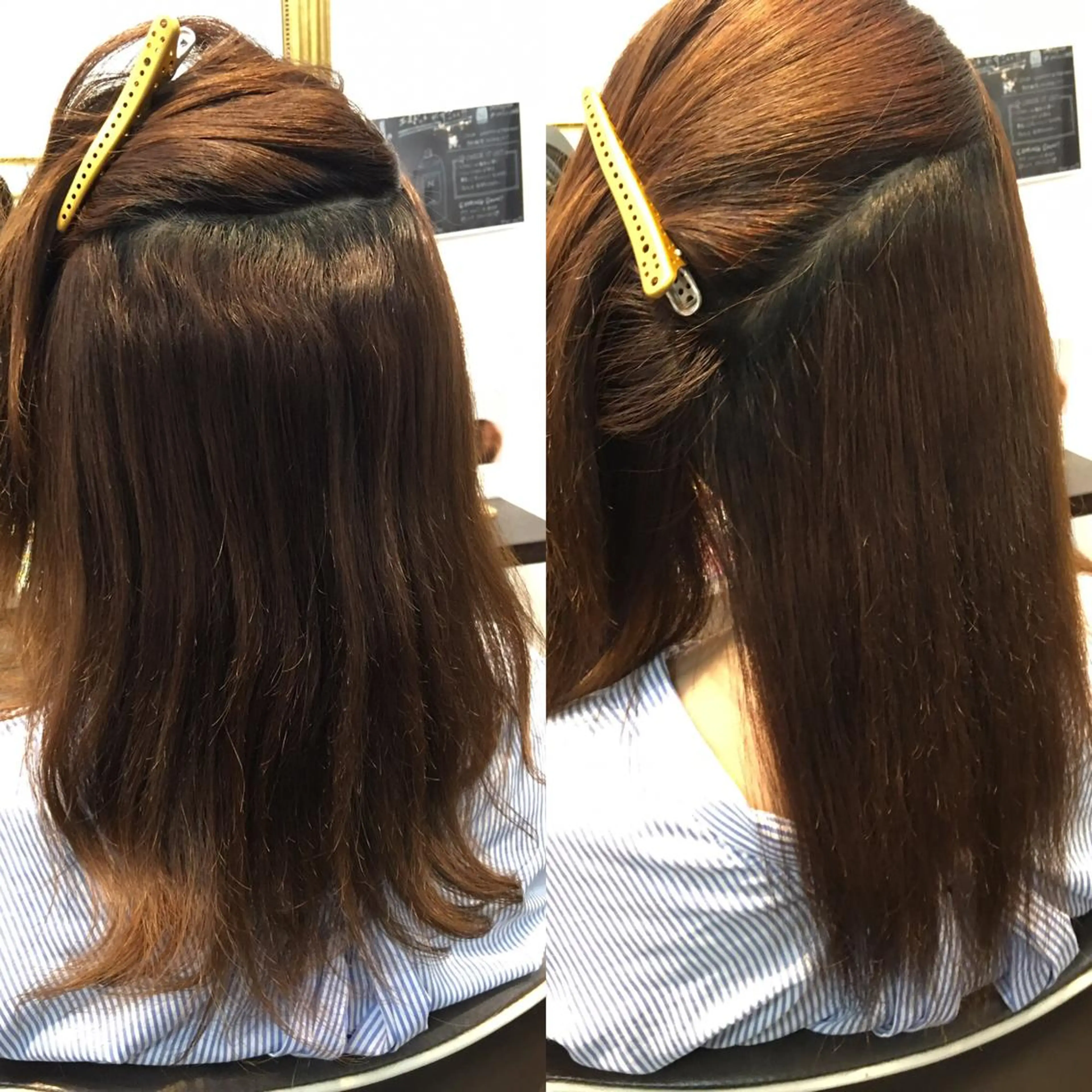 セミロング 縮毛矯正 BLESS HAIR DESIGN所属・田口 信雄のヘアスタイル