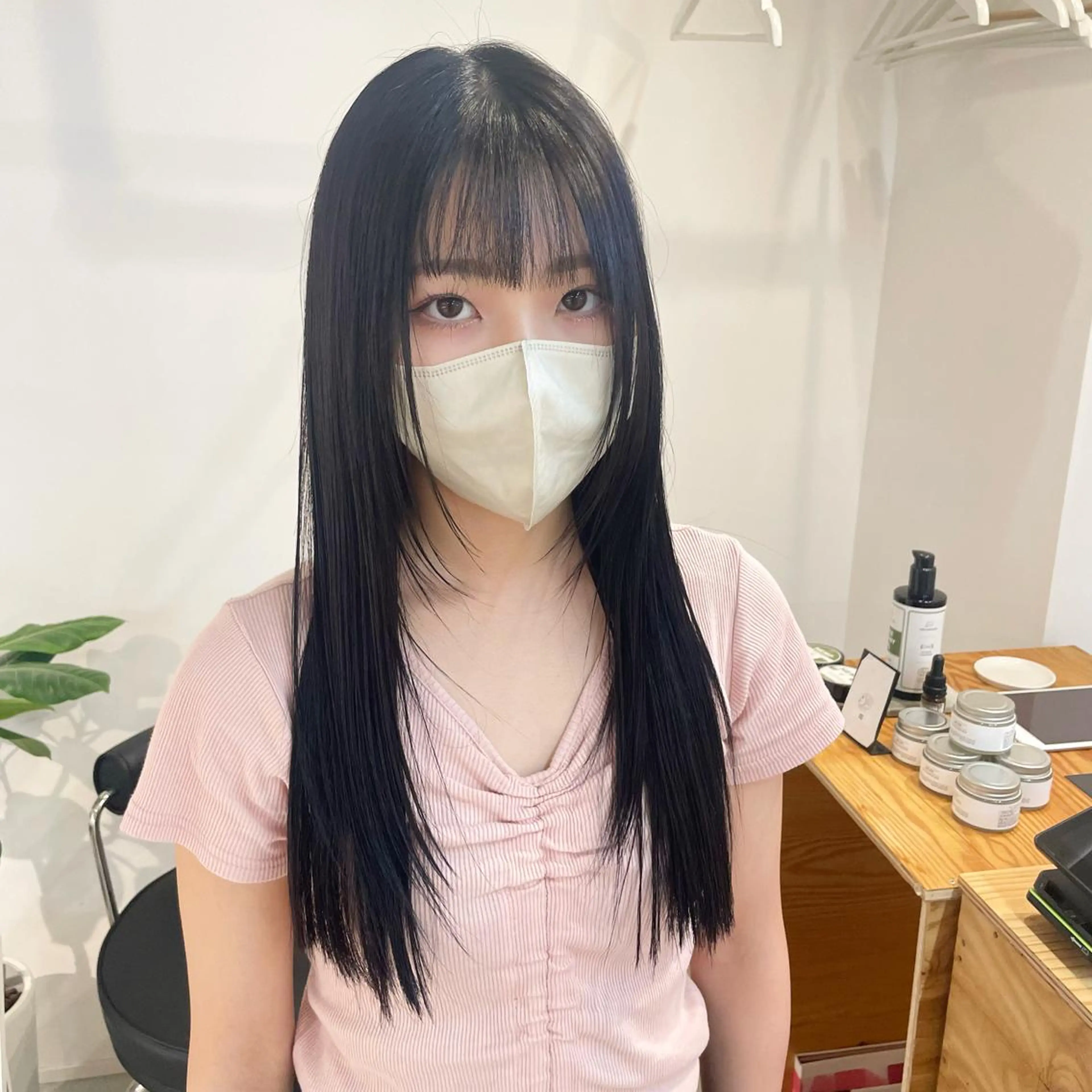 ロング カラー レイヤーカット カット ヘアカラー トリートメント fit/ madokaのヘアスタイル