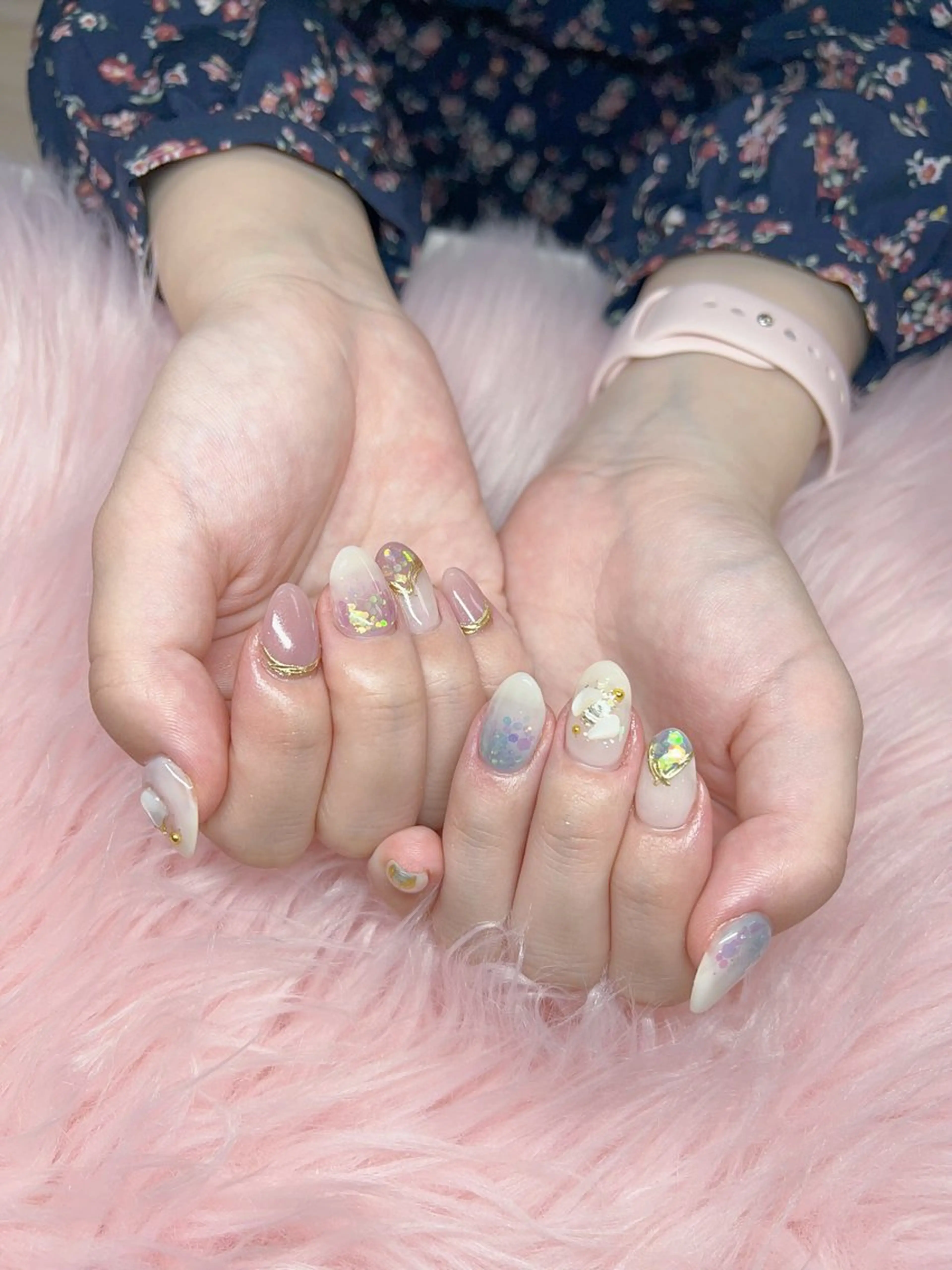 ネイル ハンドネイル ハンドケア 💜MIYA nail川崎店のネイルデザイン