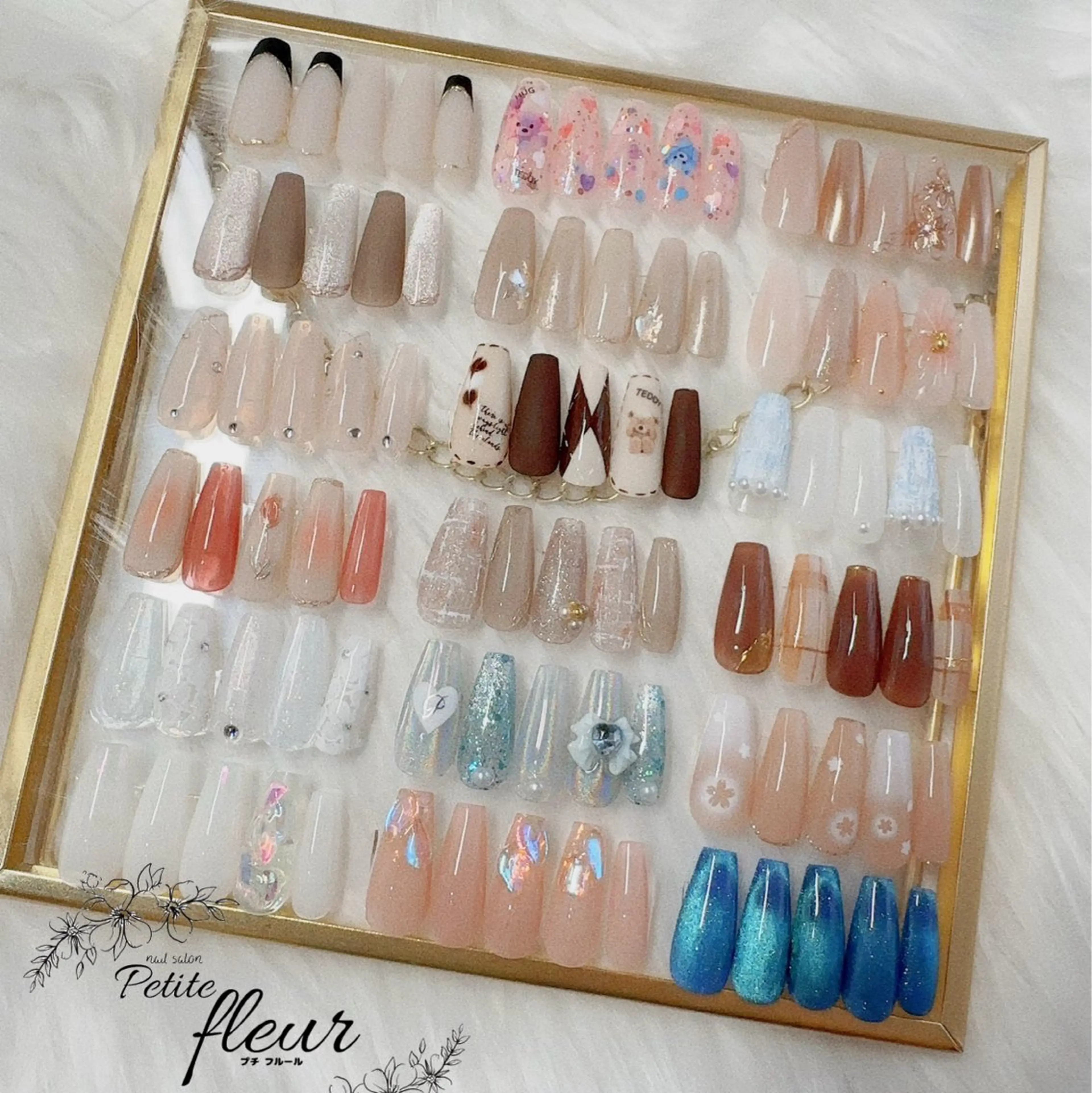 ネイル ❁⃘*。Petite fleur❁⃘*りさのネイルデザイン