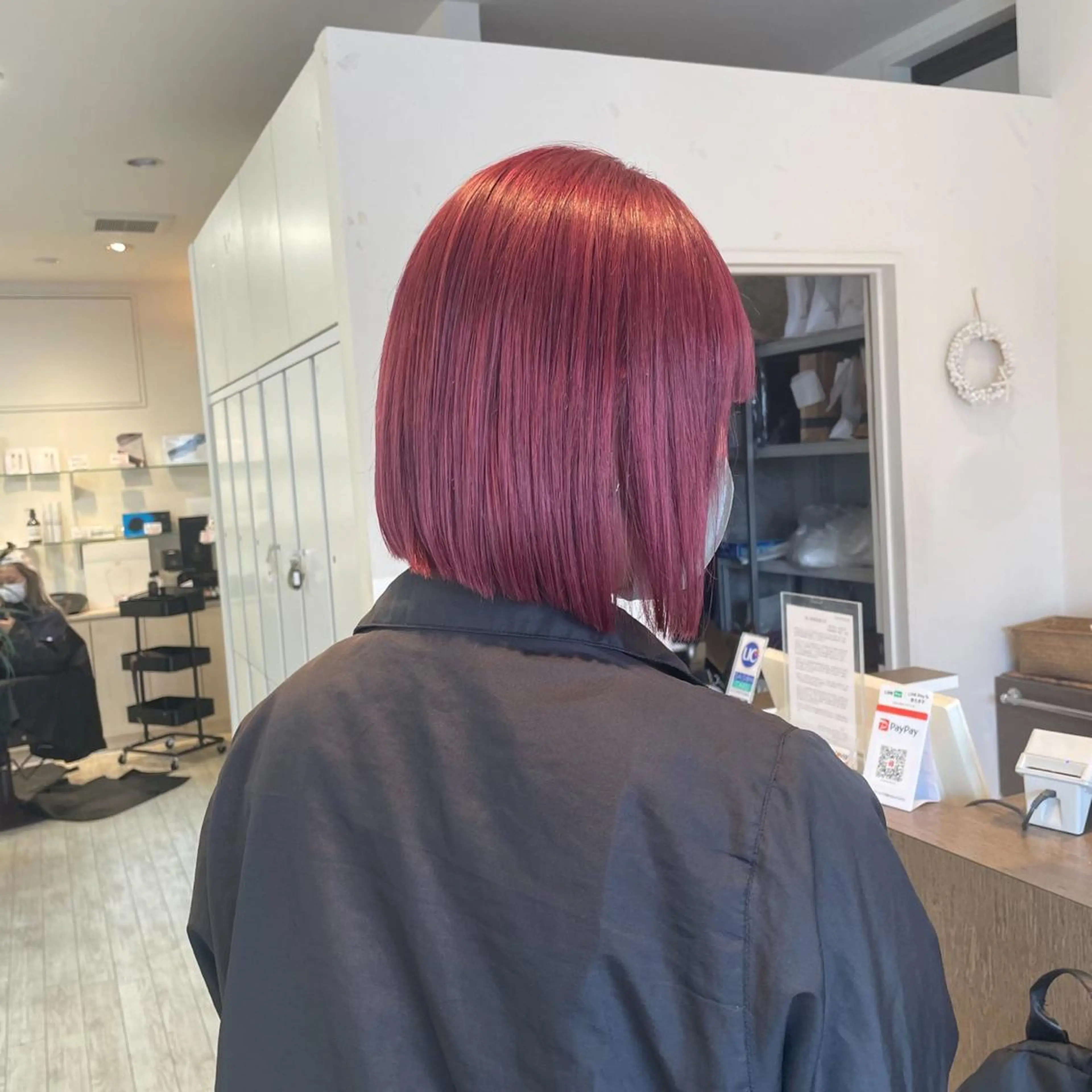 カラー やまもと ほなみのヘアスタイル