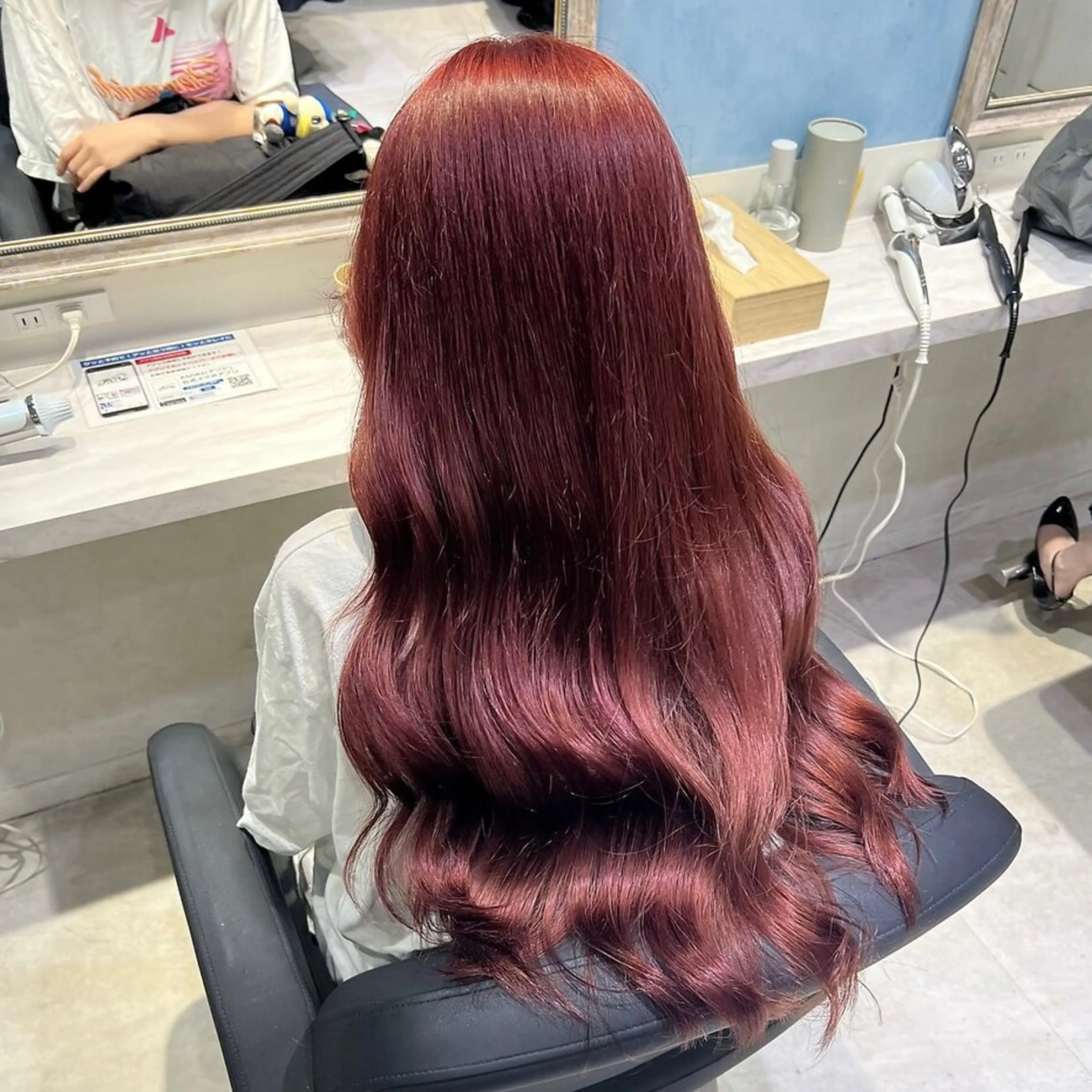 ロング カラー ブリーチ ハイトーンカラー ピンクカラー 💖ブリーチ/暖色 𝐘𝐮𝐢💖のヘアスタイル