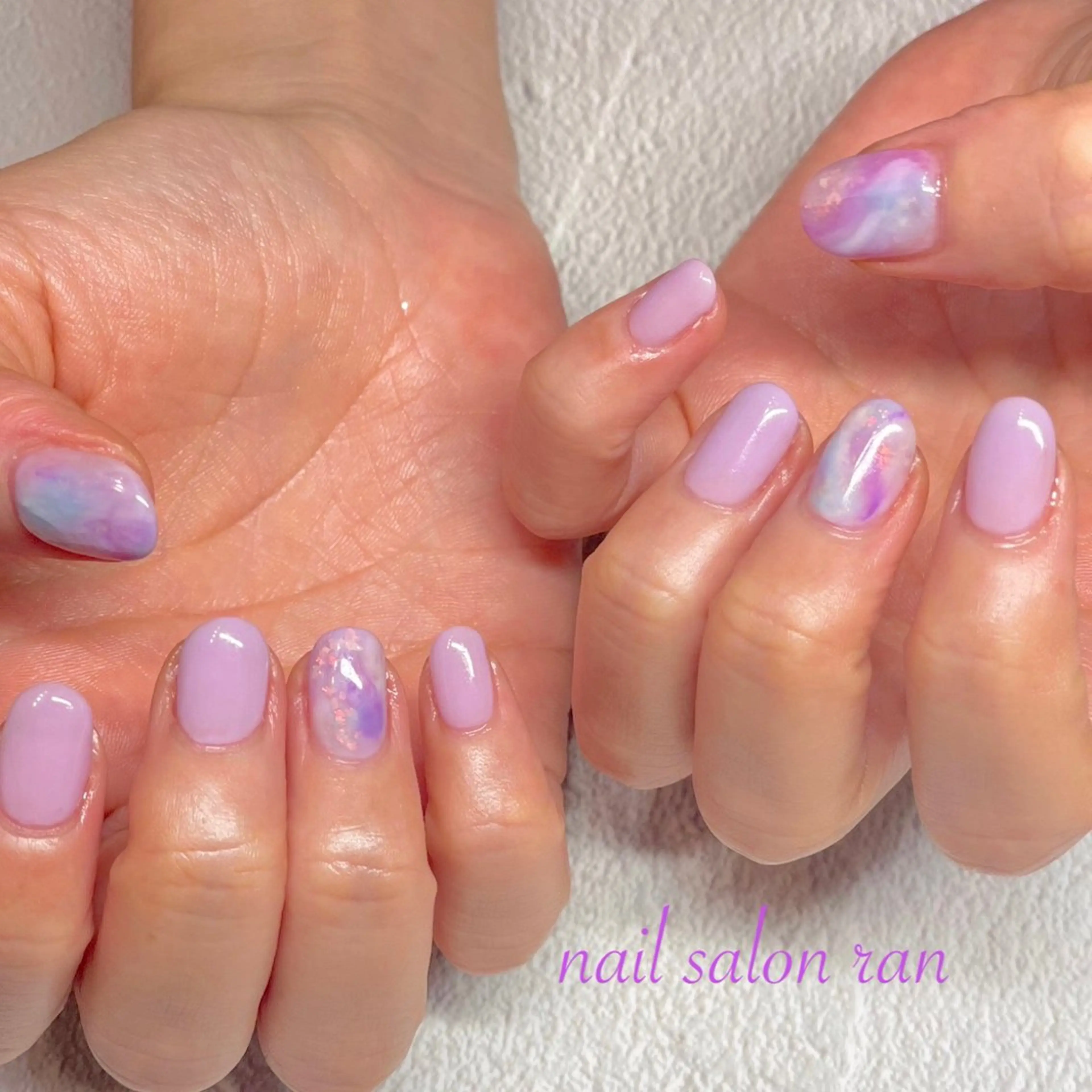 ネイル ハンドネイル ハンドケア nailsalon ranのネイルデザイン