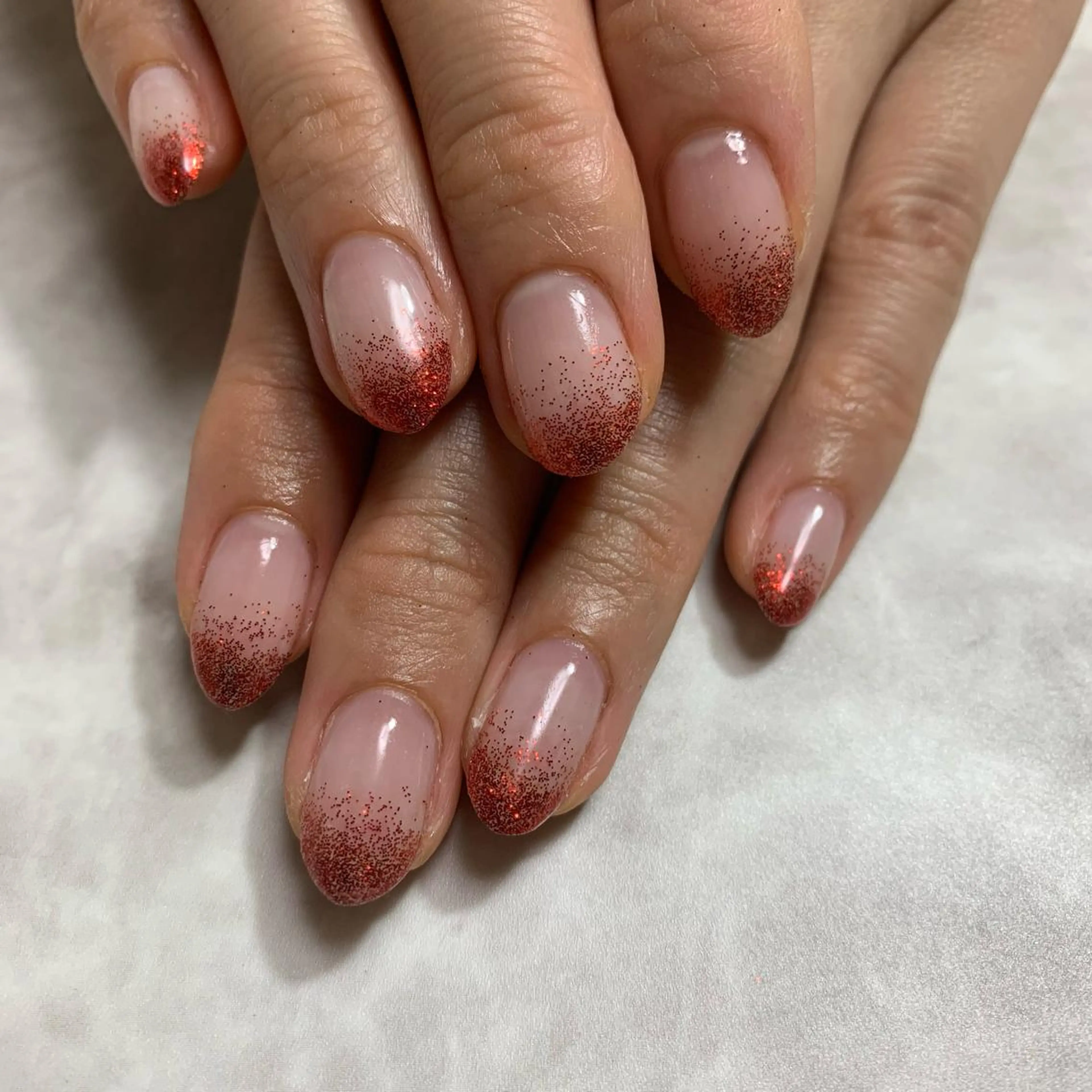 ネイル ラメ(グリッター) ワンカラーネイル salon Hush Hushのネイルデザイン