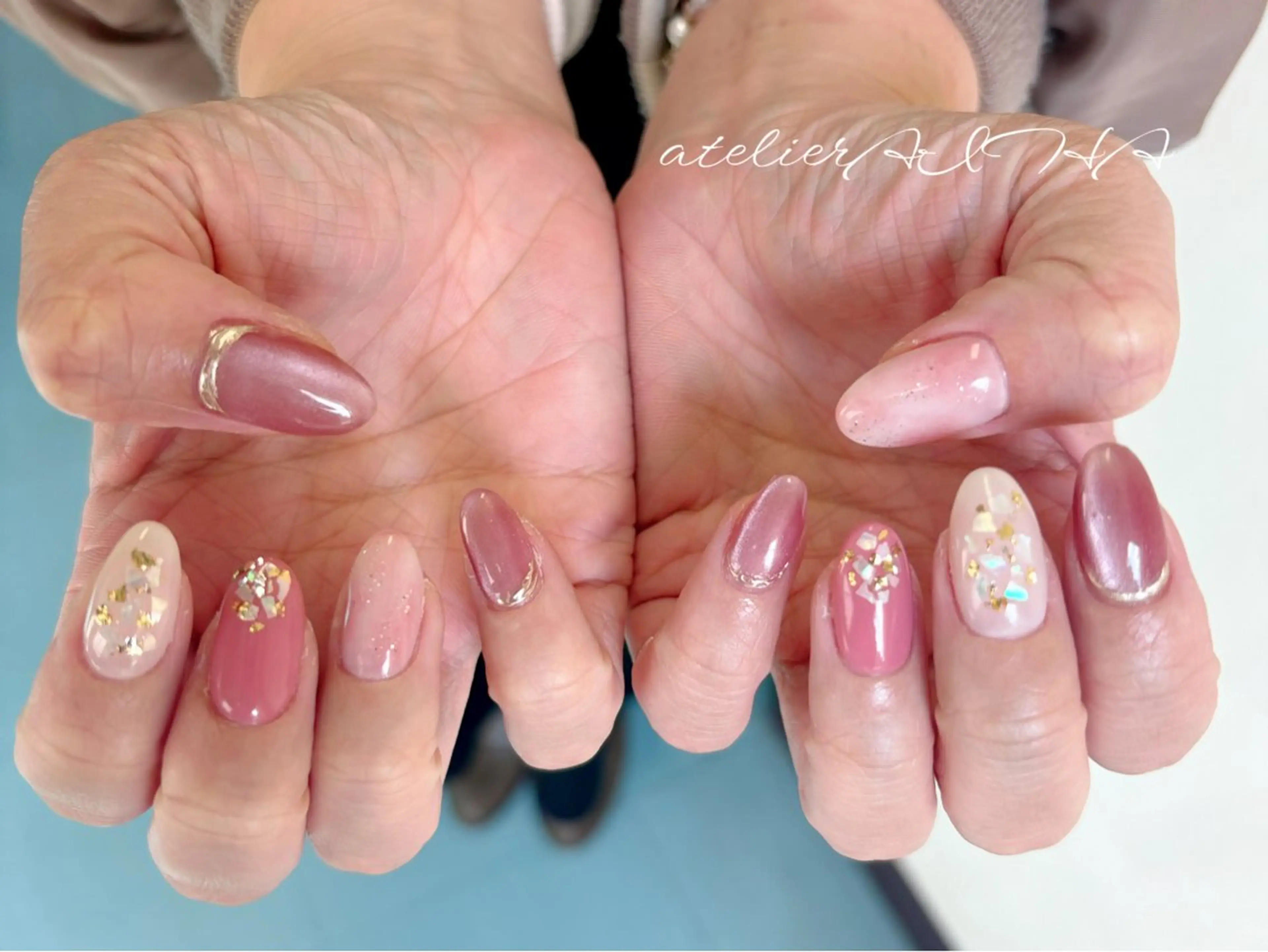 ネイル ハンドネイル アトリエAIHA所属・アトリエAIHA★ フィルイン推奨サロンのネイルデザイン