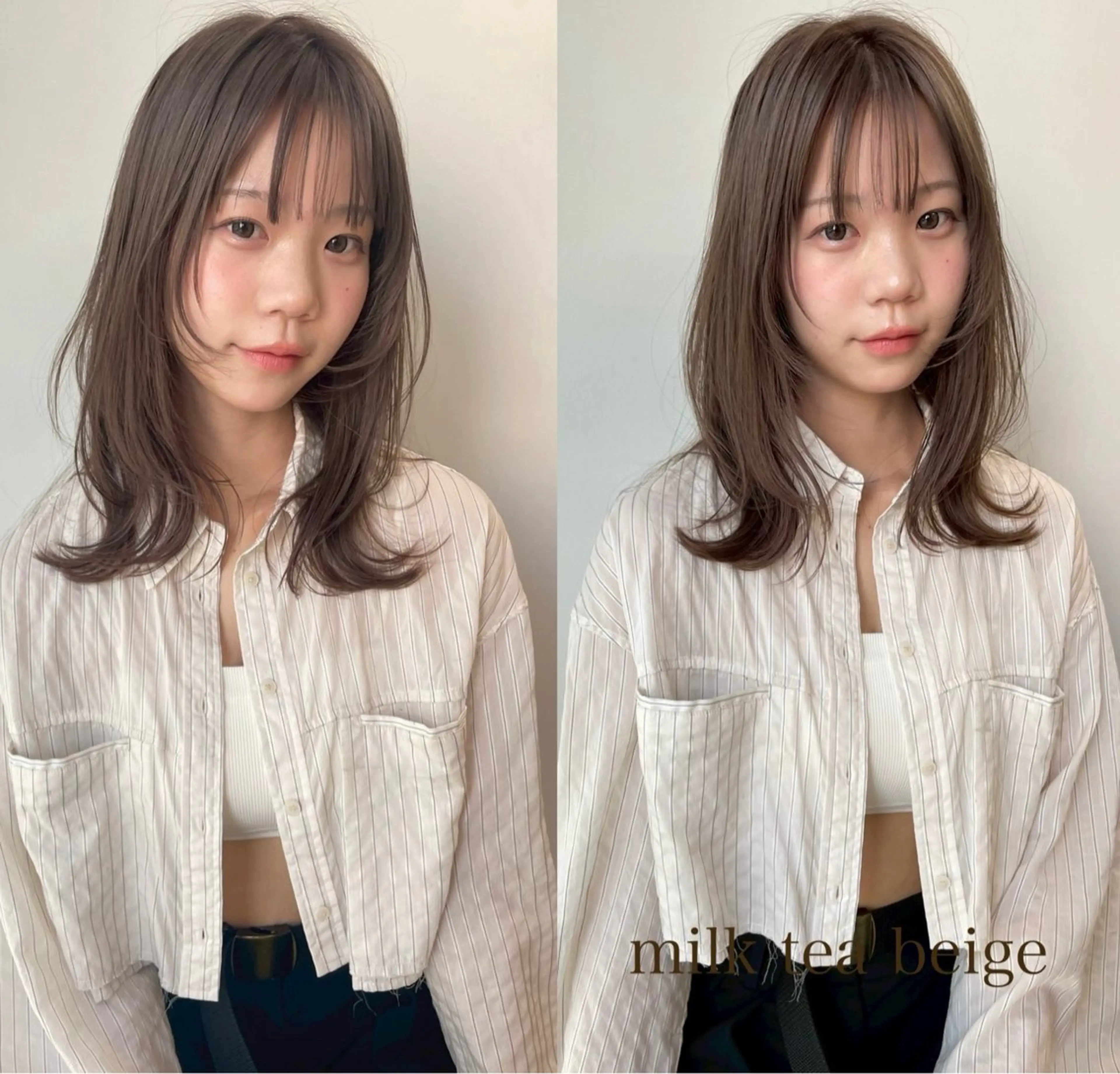 カラー miku/天神 艶カラーのヘアスタイル