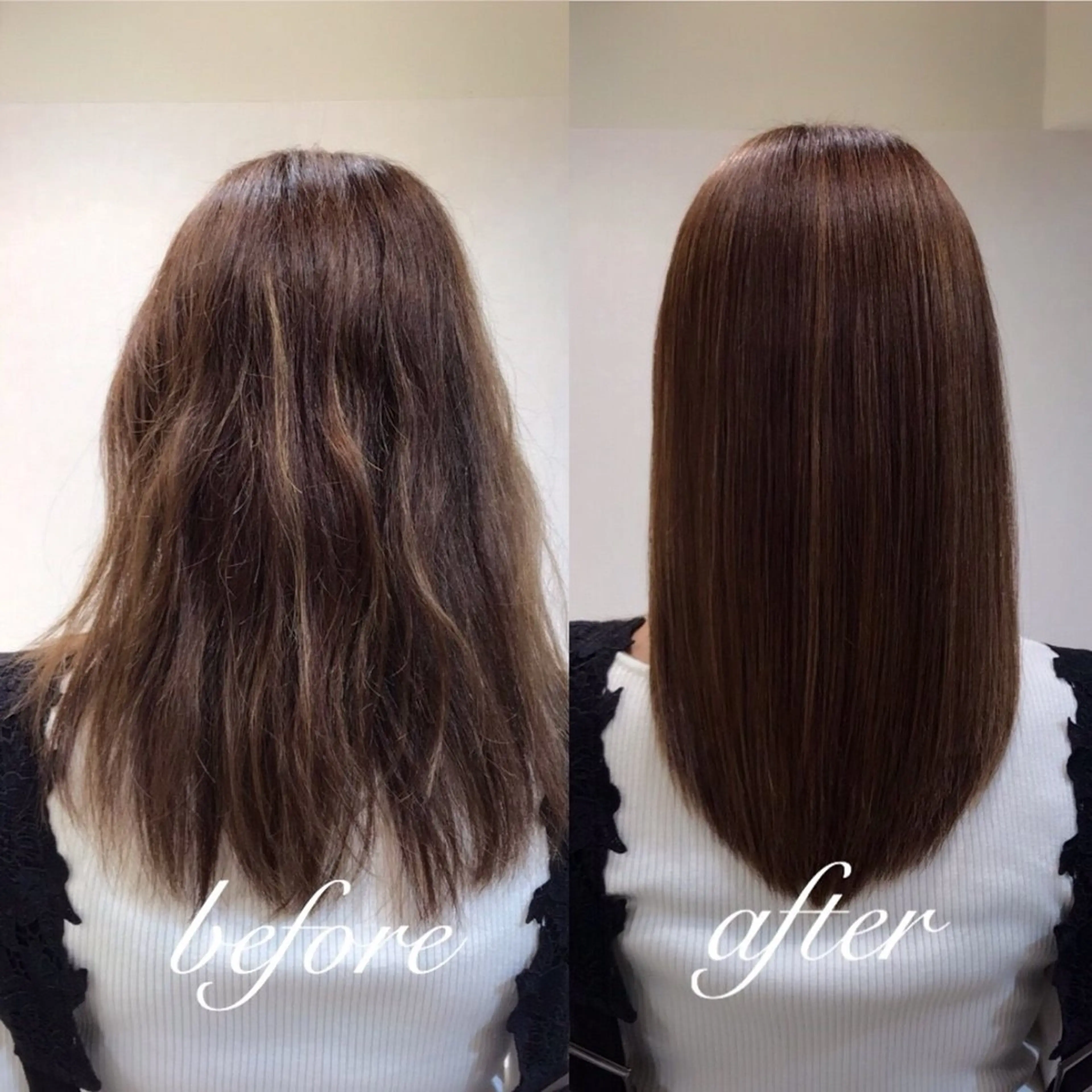 セミロング 透明感カラー✨ Midoriのヘアスタイル