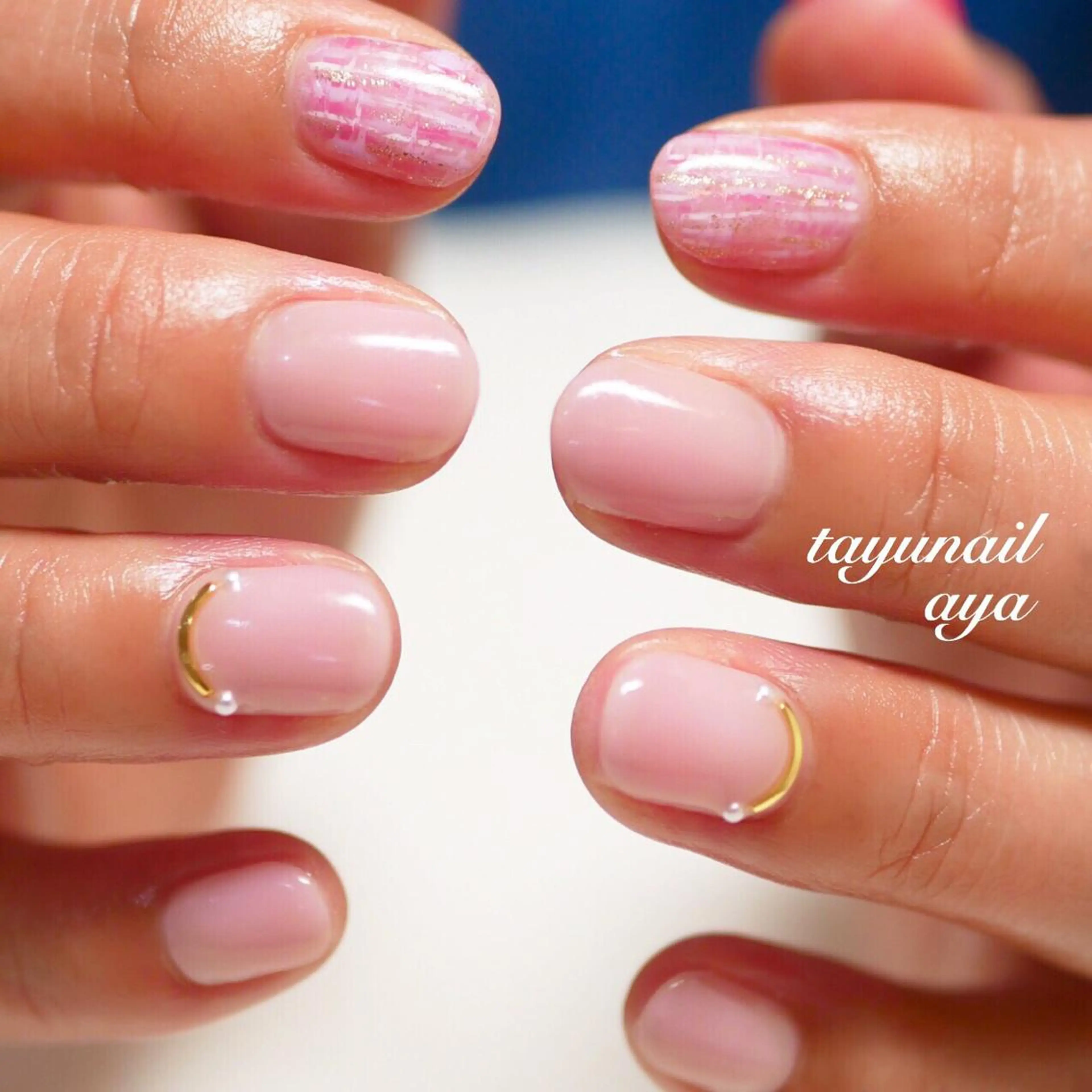 ネイル ネイルサロン・ネイルスクール　たゆnail所属・ネイルサロン 【たゆnail】のネイルデザイン