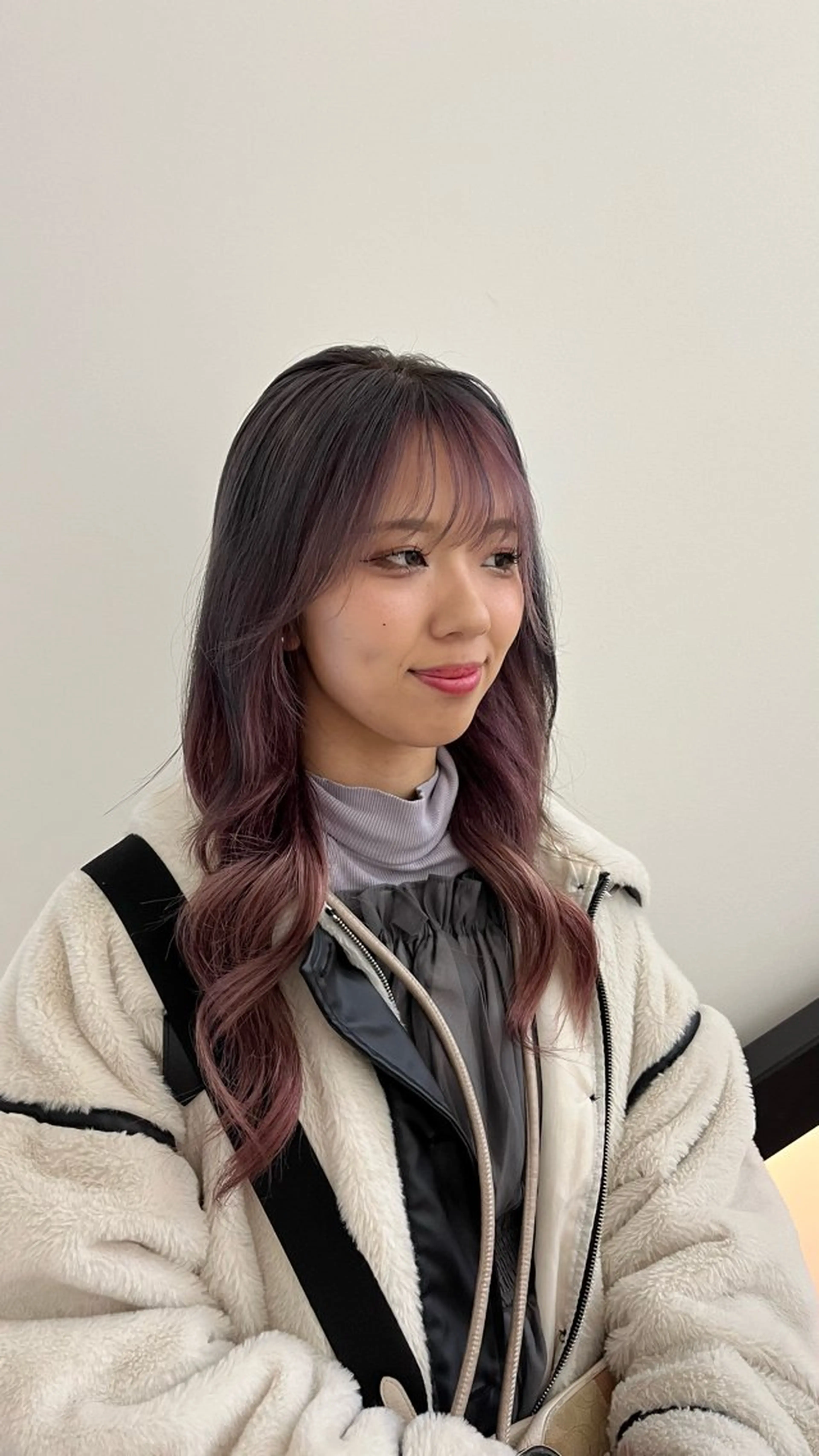 ロング カラー ヘアカラー メンズパーマ/ メッシュ📍ﾕﾘのヘアスタイル