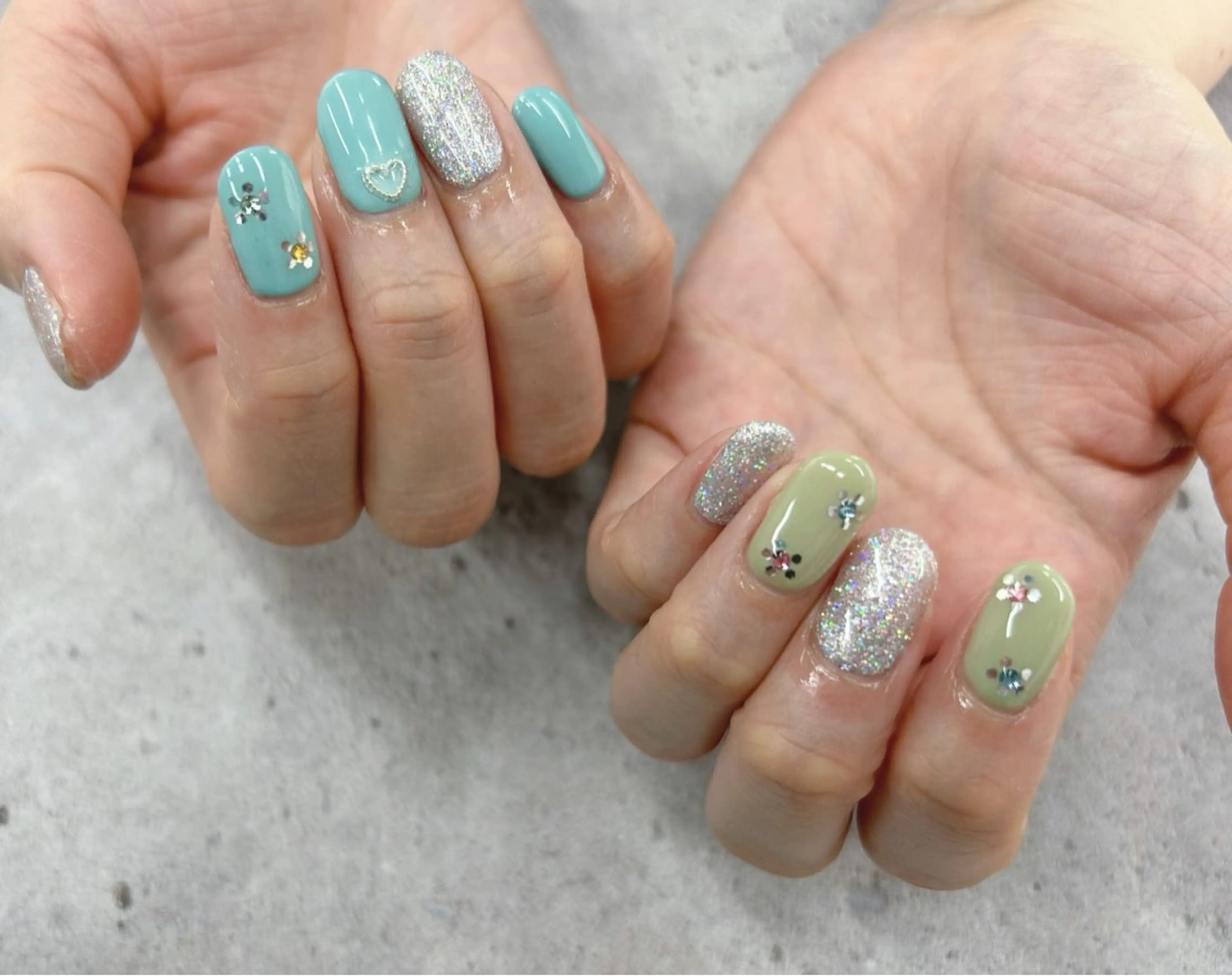 ネイル 春ネイル ハンドネイル Nail Salon agré所属・agré ネイルサロン　アグレのネイルデザイン