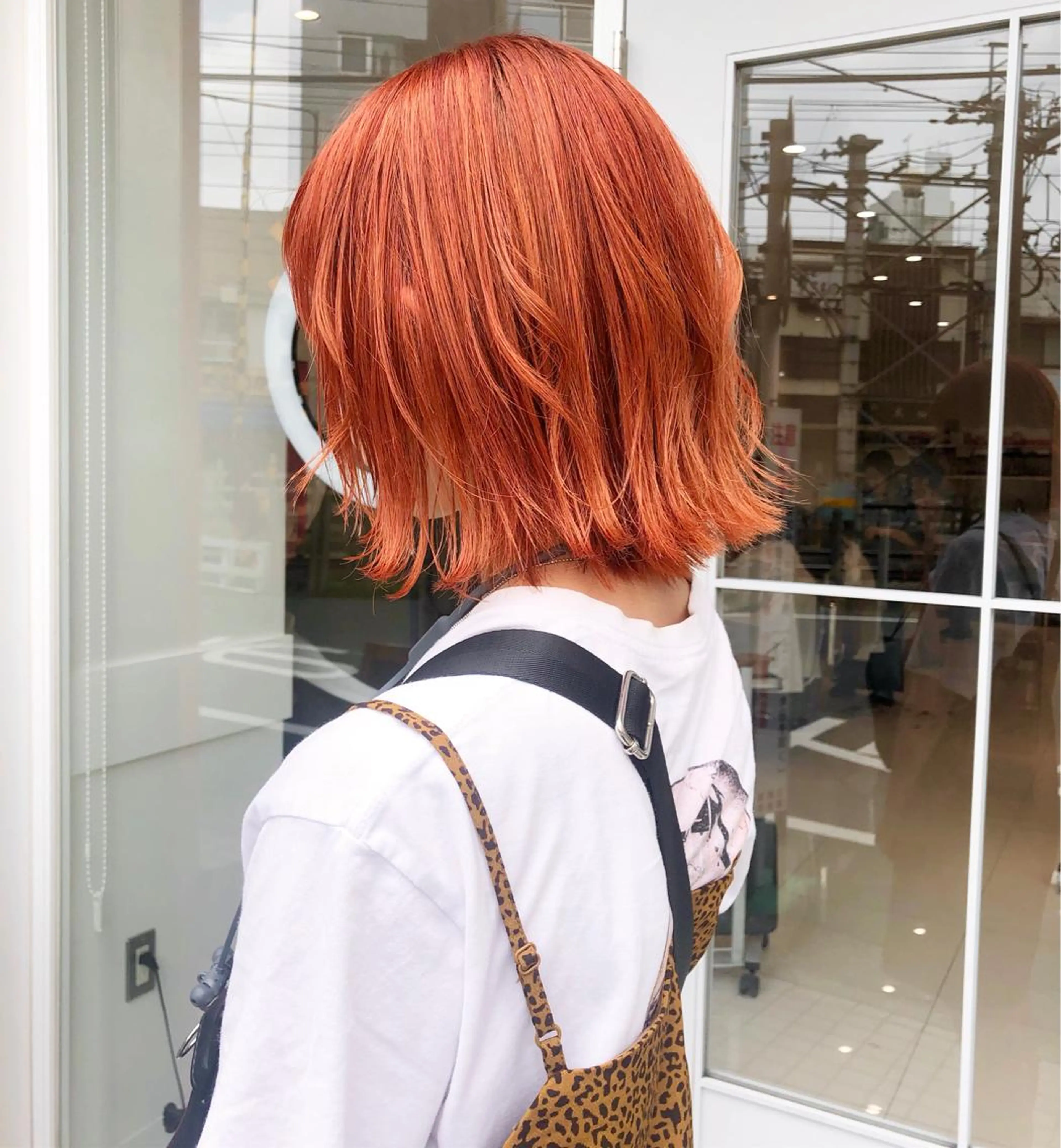 ミディアム カラー HOLON池袋所属・ウルフカット ハッシュカット/七海のヘアスタイル