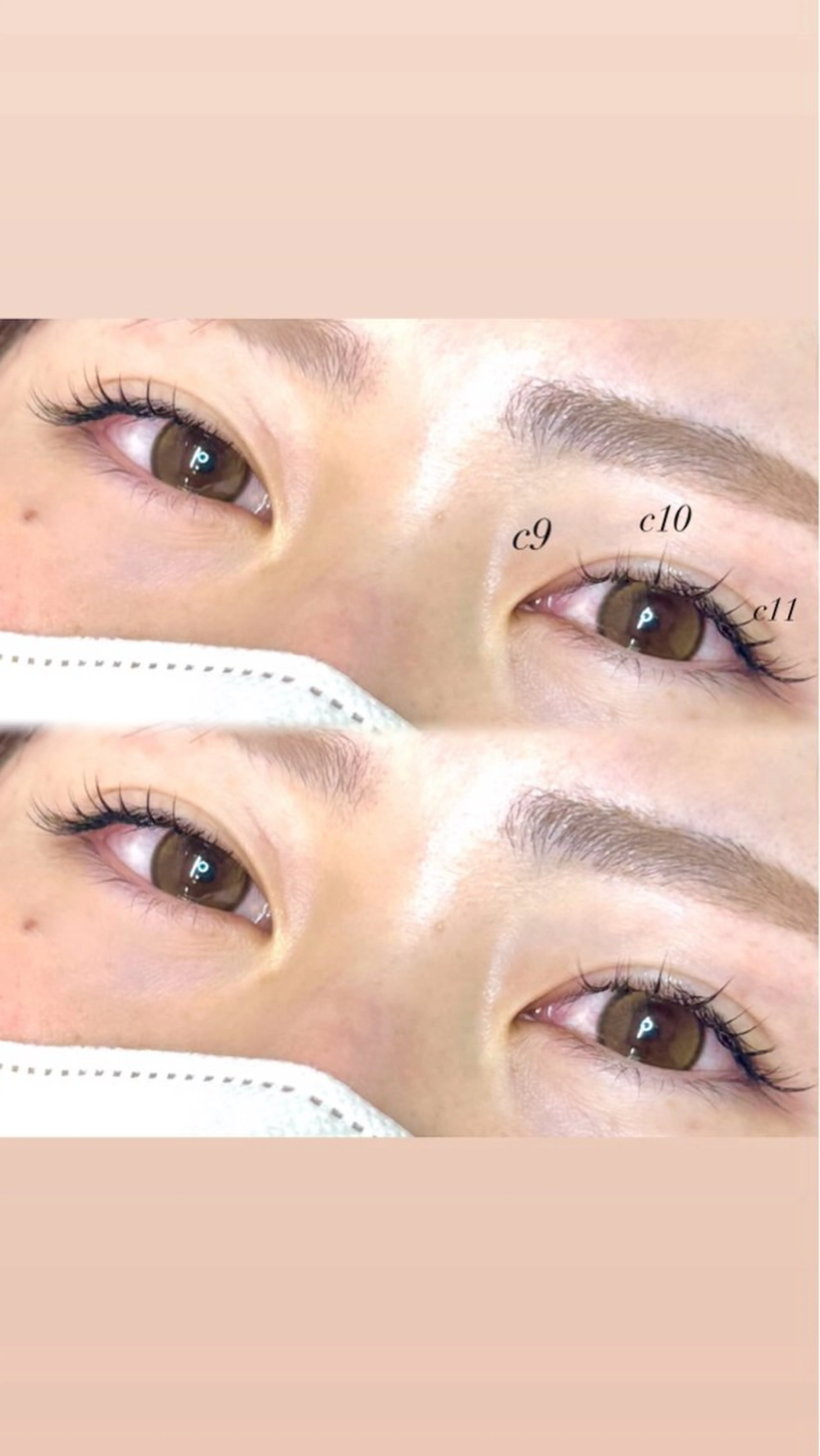 マツエク・マツパ セーブル 真悠 MAQUIAのマツエク・マツパデザイン