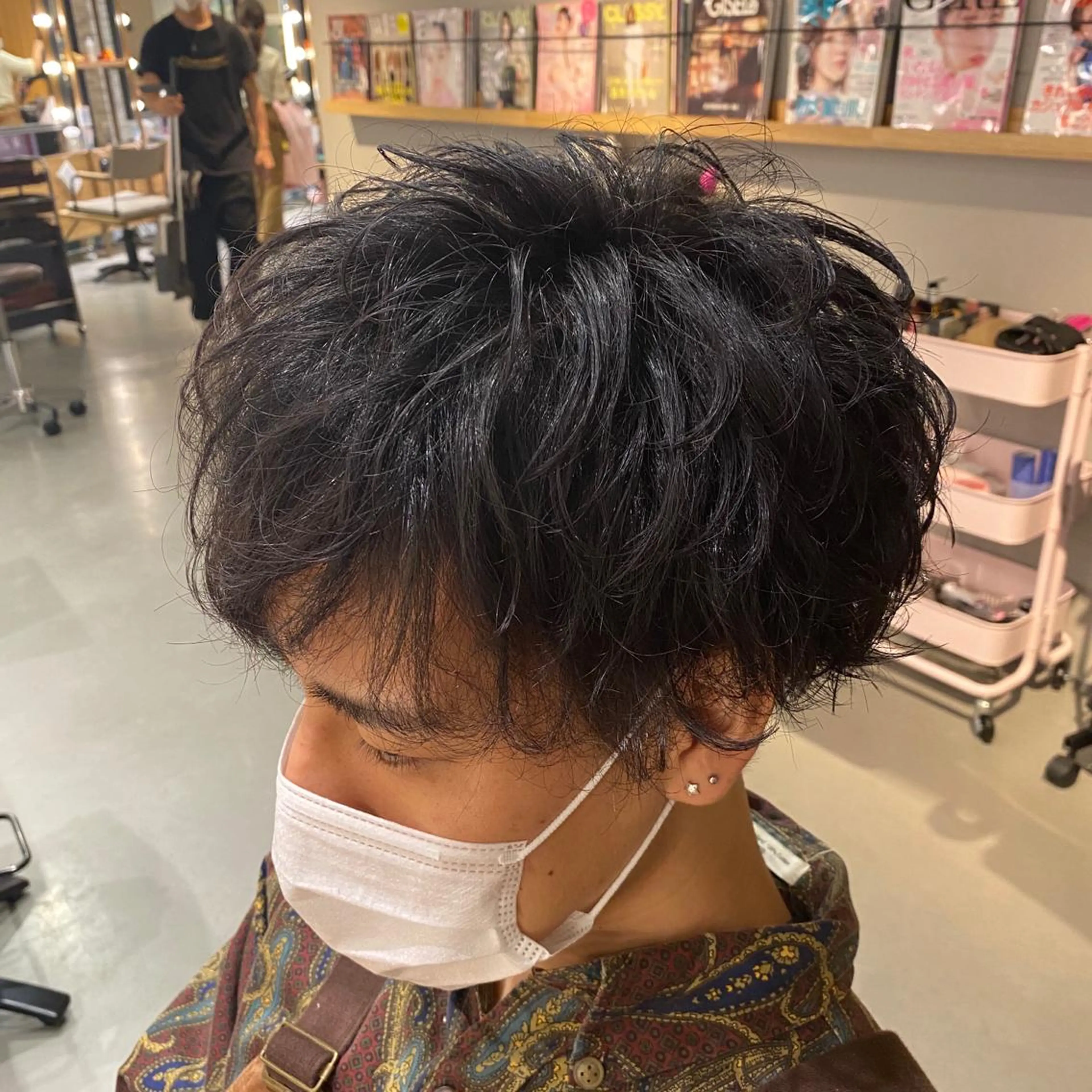 ショート メンズ カット unopulir Vamos店所属・梅田茶屋町メンズ 専門美容師 山元一平のヘアスタイル