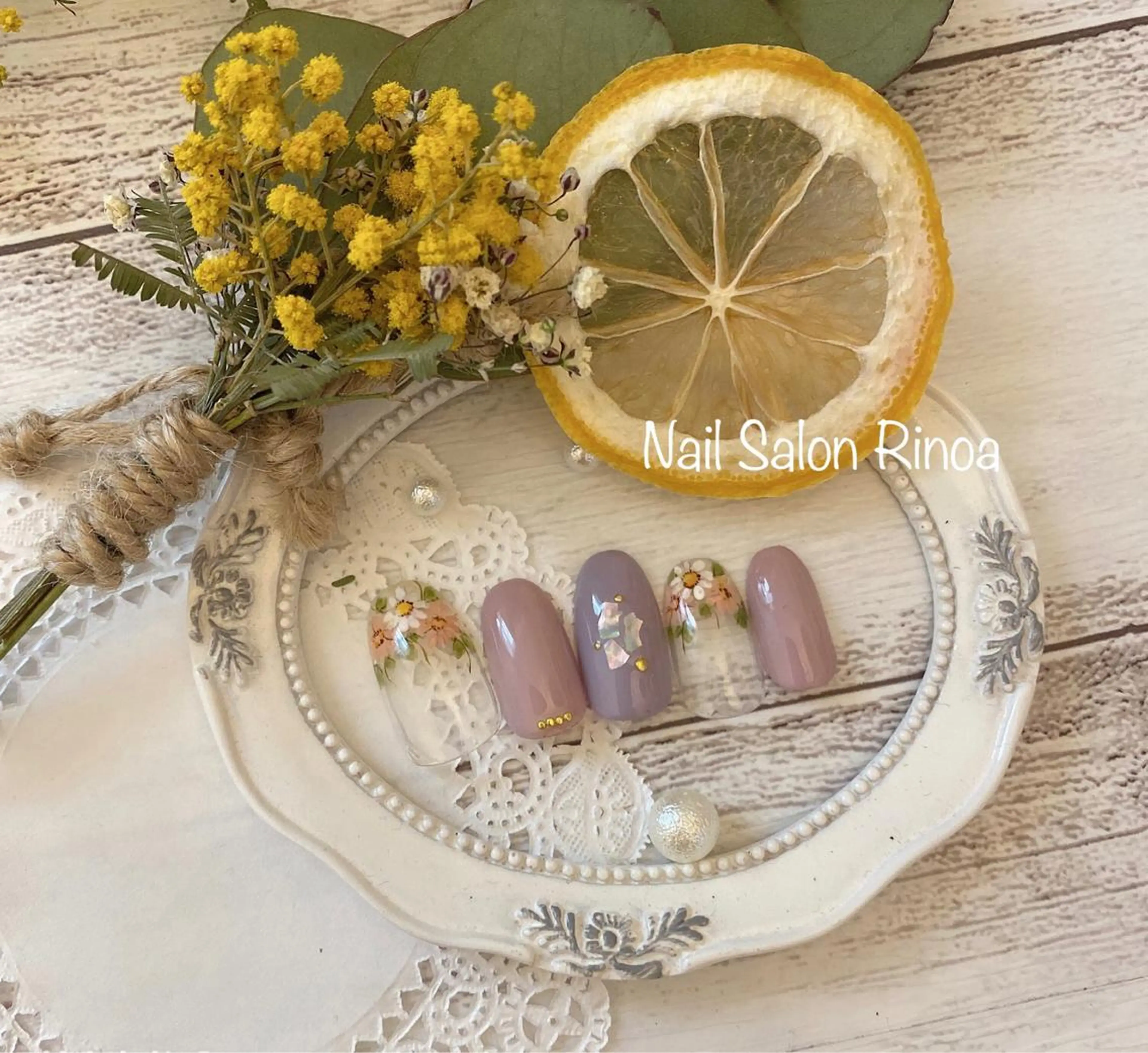 ネイル Nail Salon Rinoaのネイルデザイン