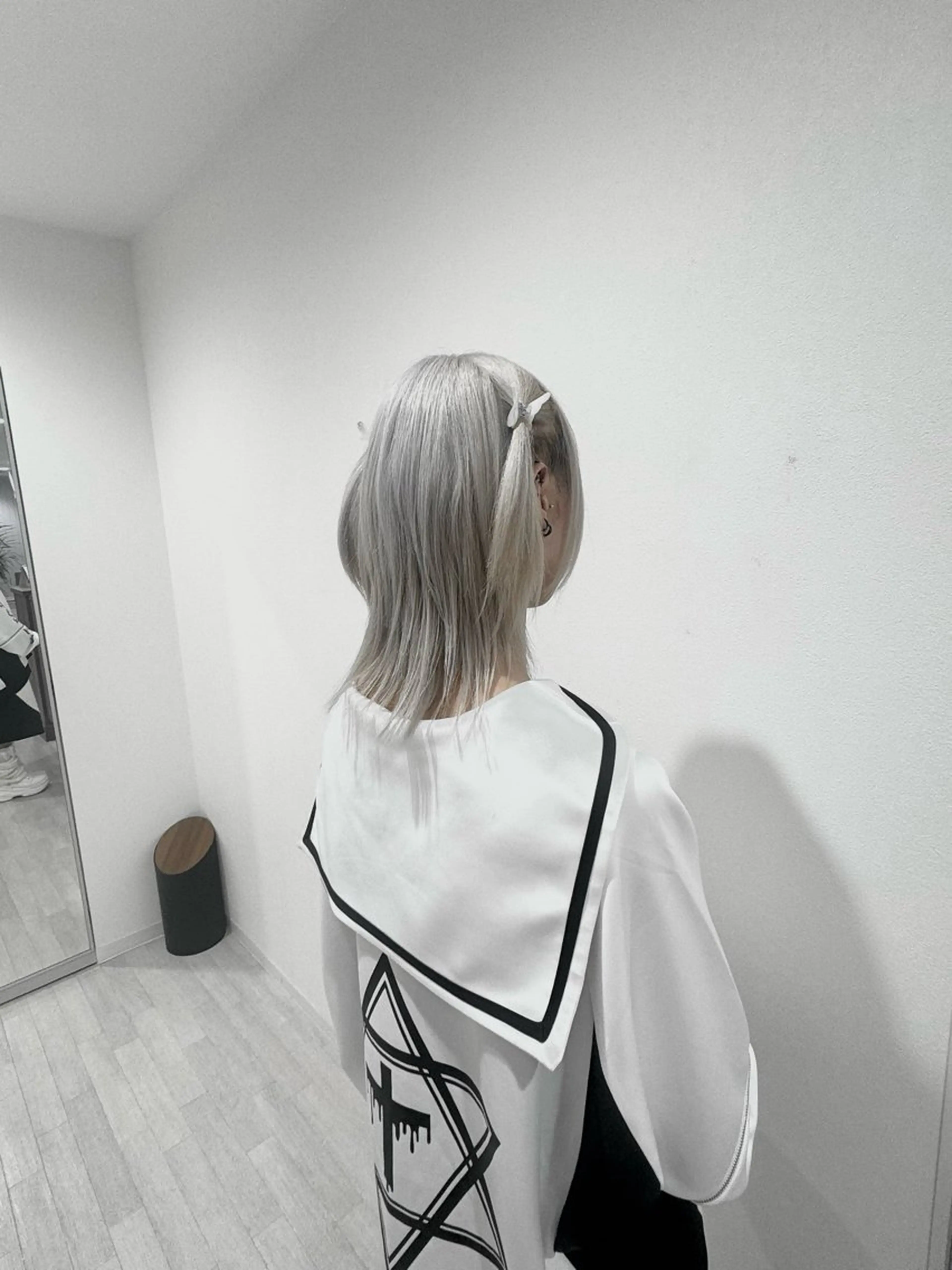 ショート カラー ヘアカラー Re:st所属・Miyavi/カラー ショートボブのヘアスタイル