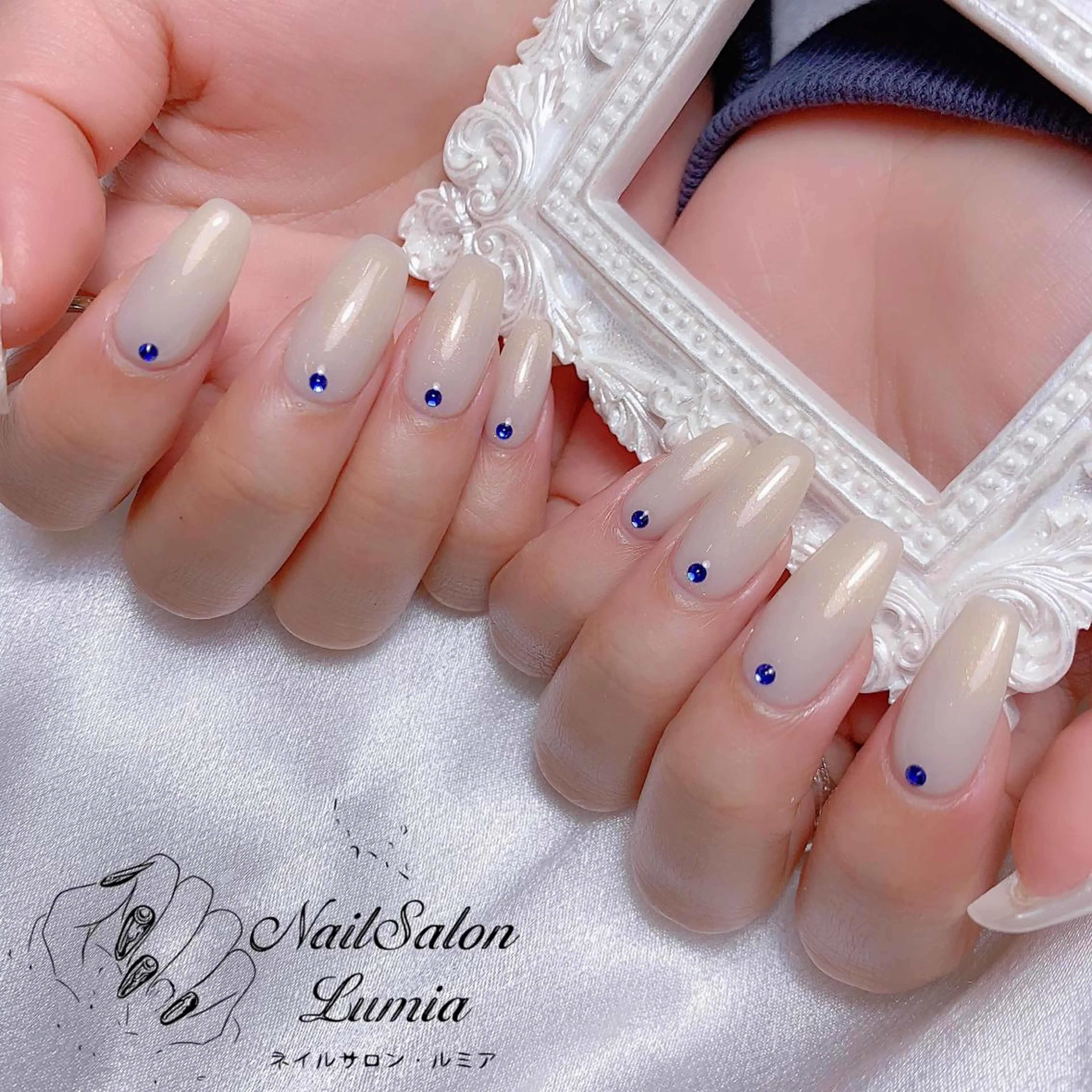 ネイル ハンドネイル ネイルサロン ルミア Lumia 店長のネイルデザイン