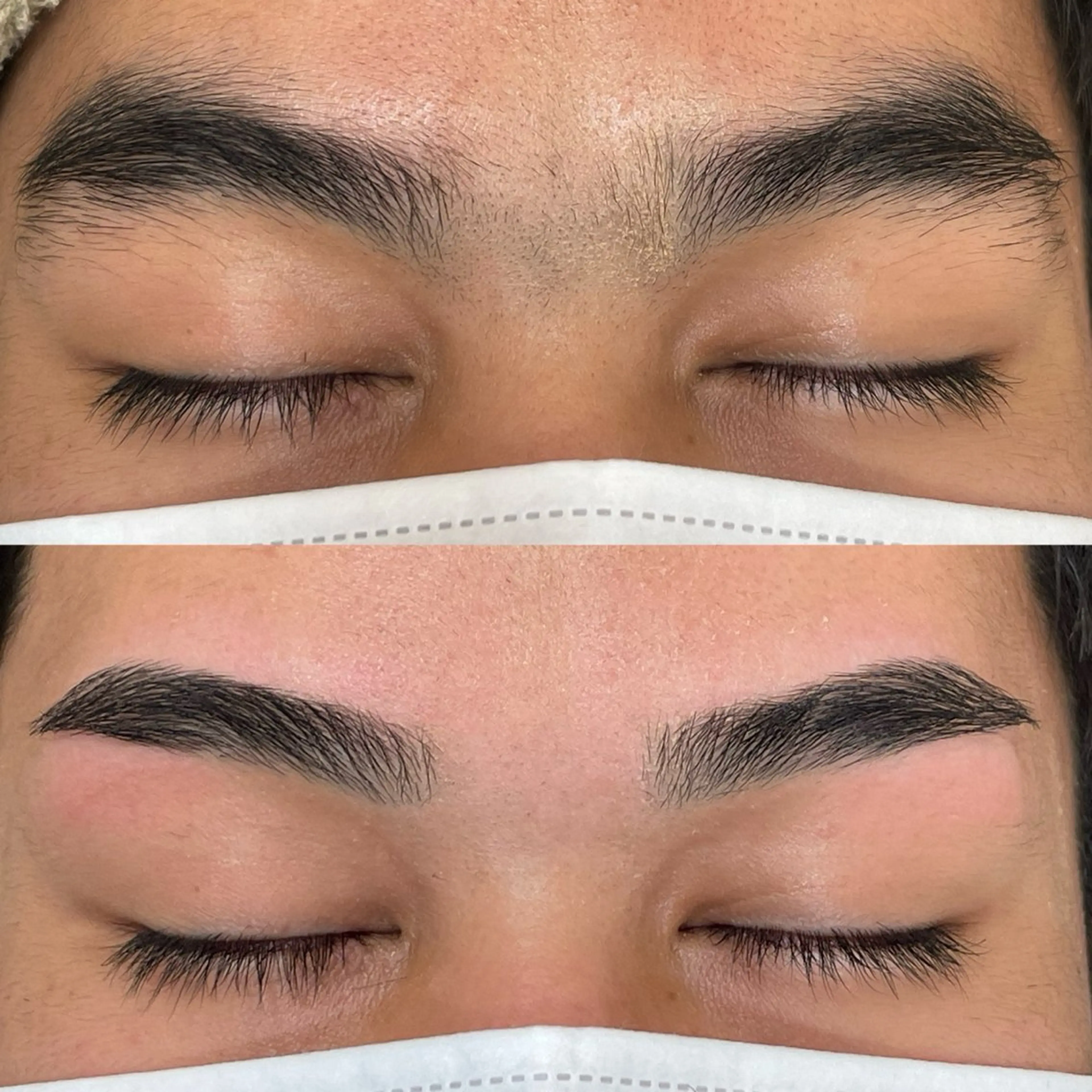 メンズ アイブロウ ワックス脱毛 眉カット その他(アイブロウ) Embellir/ "Aine"🕊のマツエク・マツパデザイン