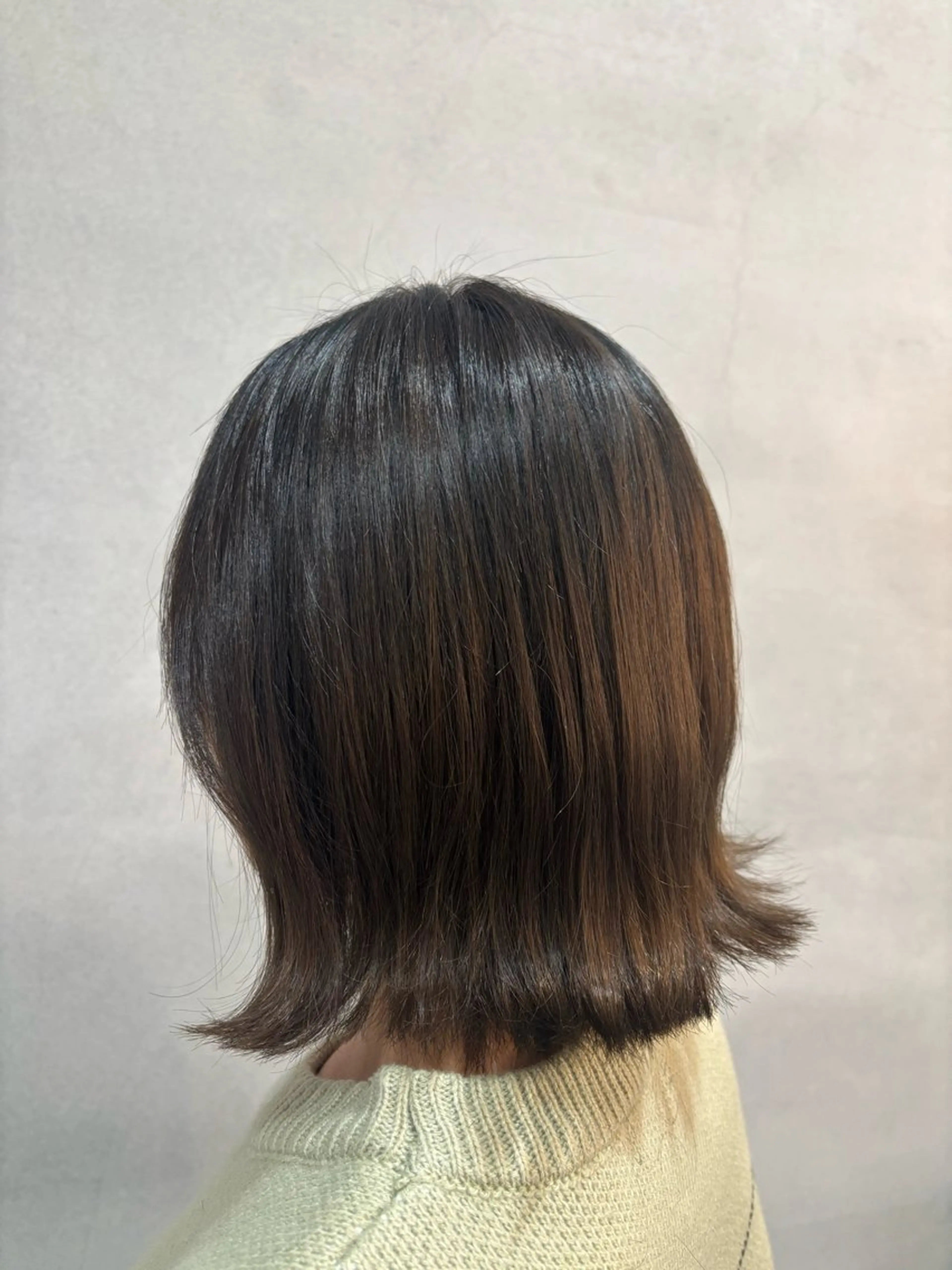 ショート ボブ カット ルプラボウ あいか 韓国ヘア/艶髪のヘアスタイル