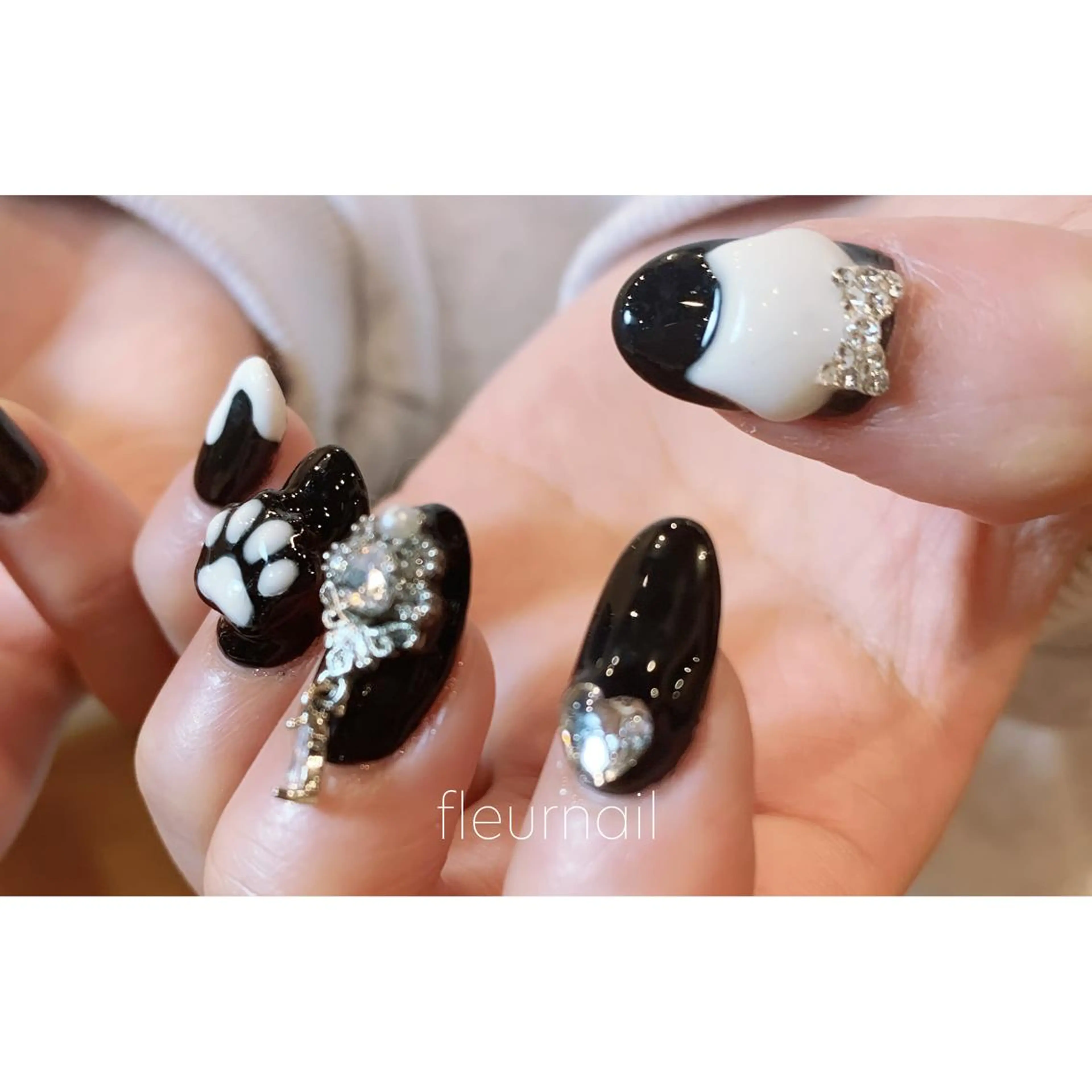 ネイル ハンドネイル 【パラジェル登録サロン】nail pollen所属・fleurnail miuraのネイルデザイン