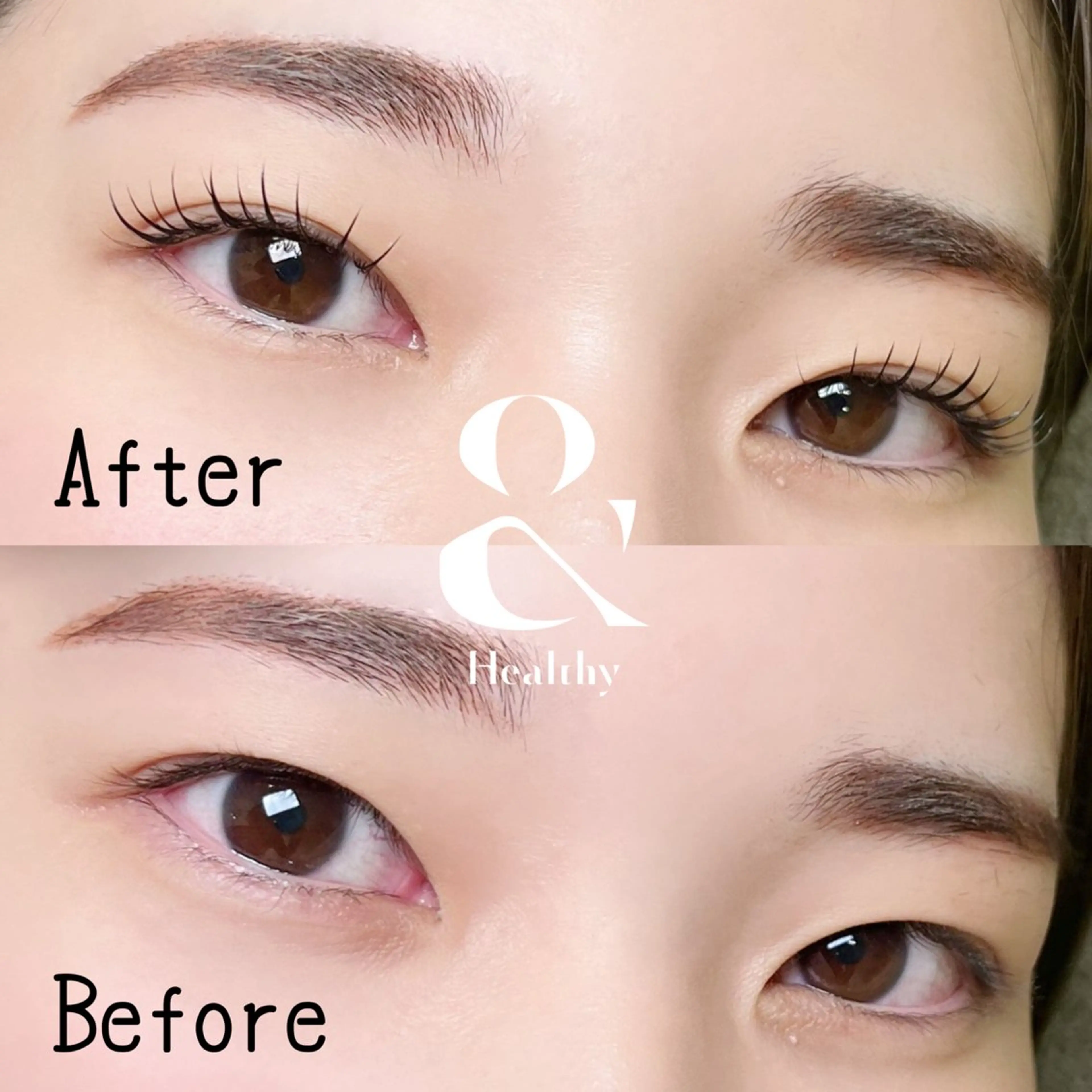 【 🩶ミニモ限定🩶 】 《 最新 》 &Healthy （アンドヘルシー）フラットラッシュ100本× まつげパーマの写真