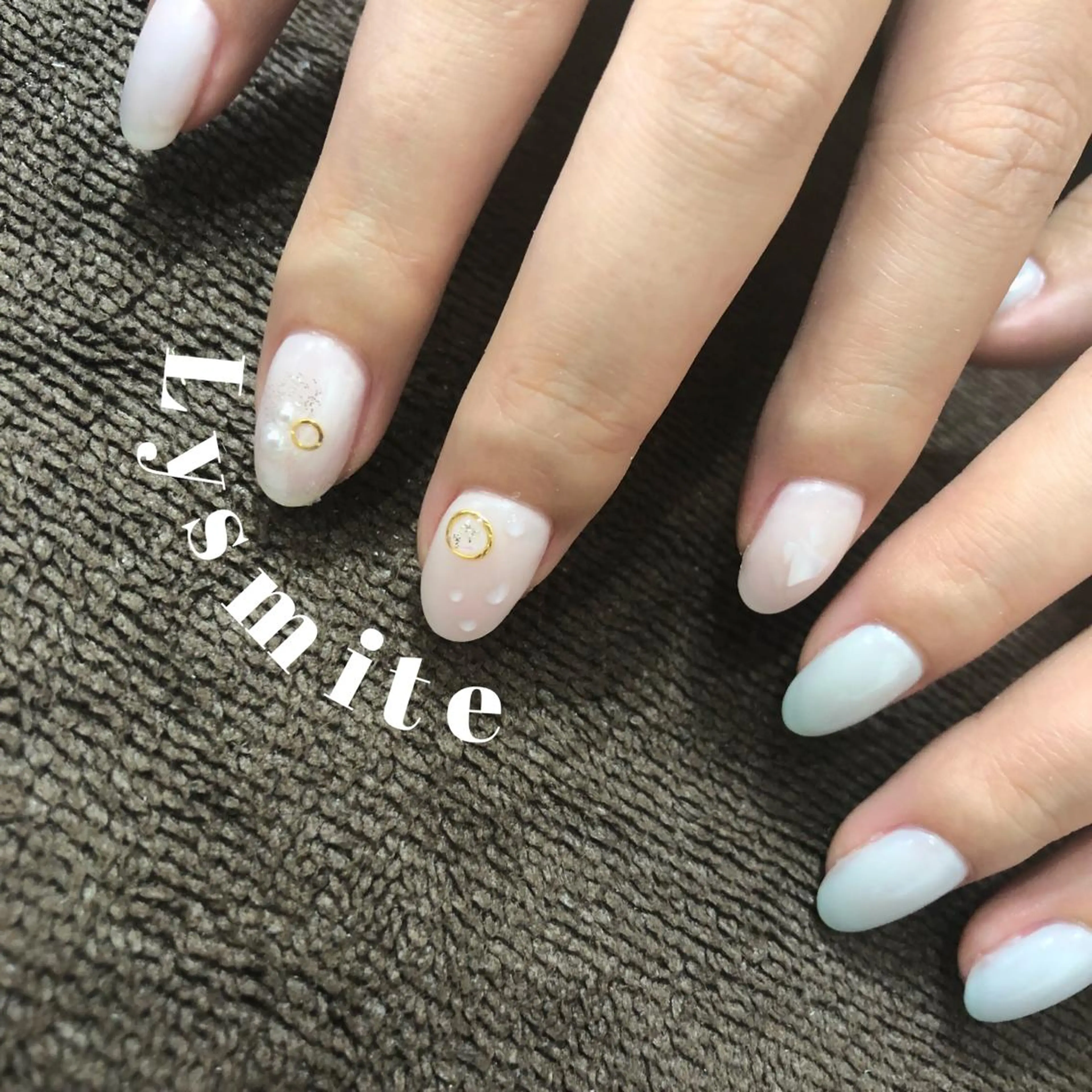 ネイル アートネイル シンプルネイル ハンドネイル Lysmite所属・岩本 美香のネイルデザイン